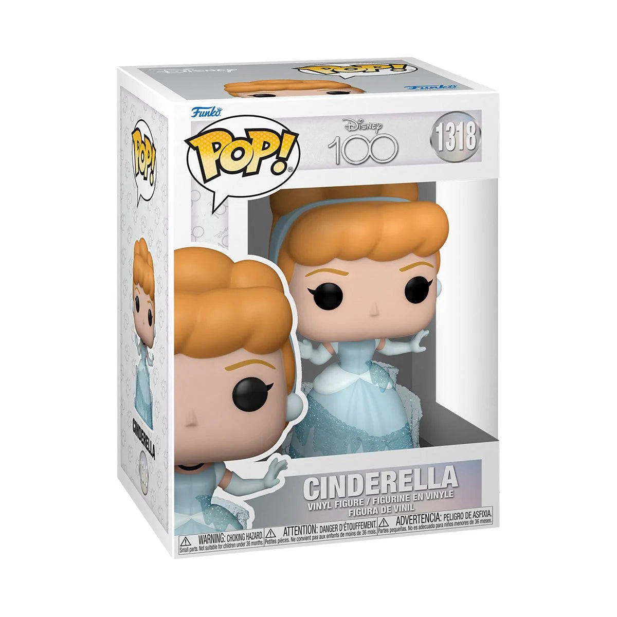 Funko Pop! Disney 100 Cinderella Pop! Vinyl Figure