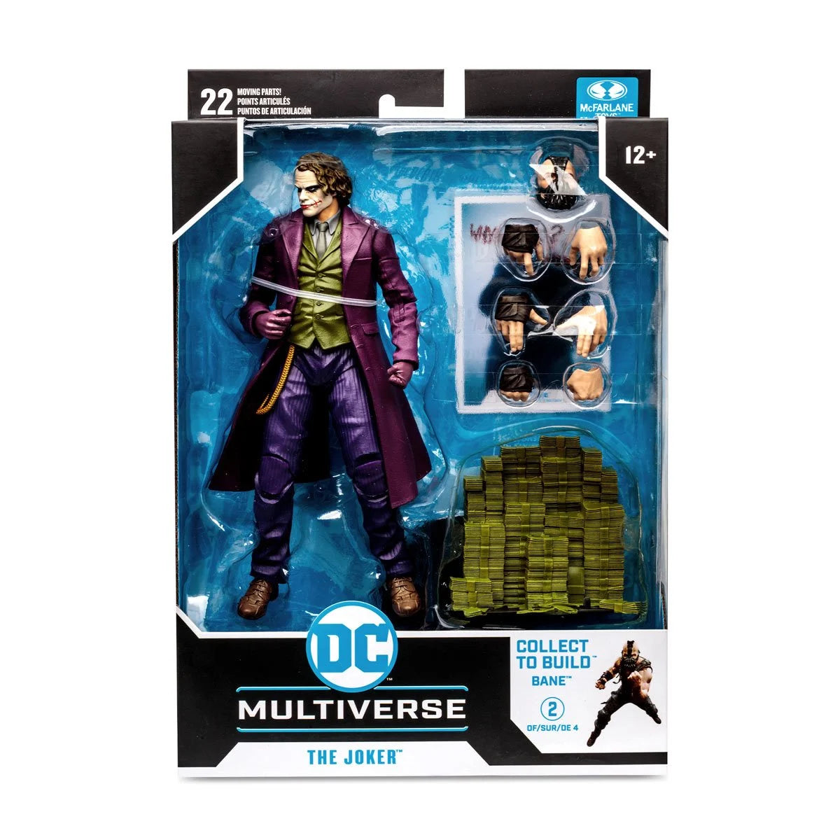 DC Multiverse The Joker Action Figure (The Dark Knight Trilogy) 7-Inch Build-A-Figure
