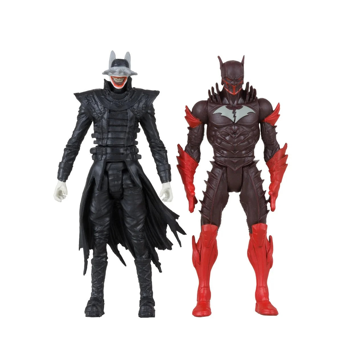 DC Dark Nights Metal Page Punchers Batman Who Laughs and Red Death 3-Inch Scale Action Figure with Comic Book - Heretoserveyou