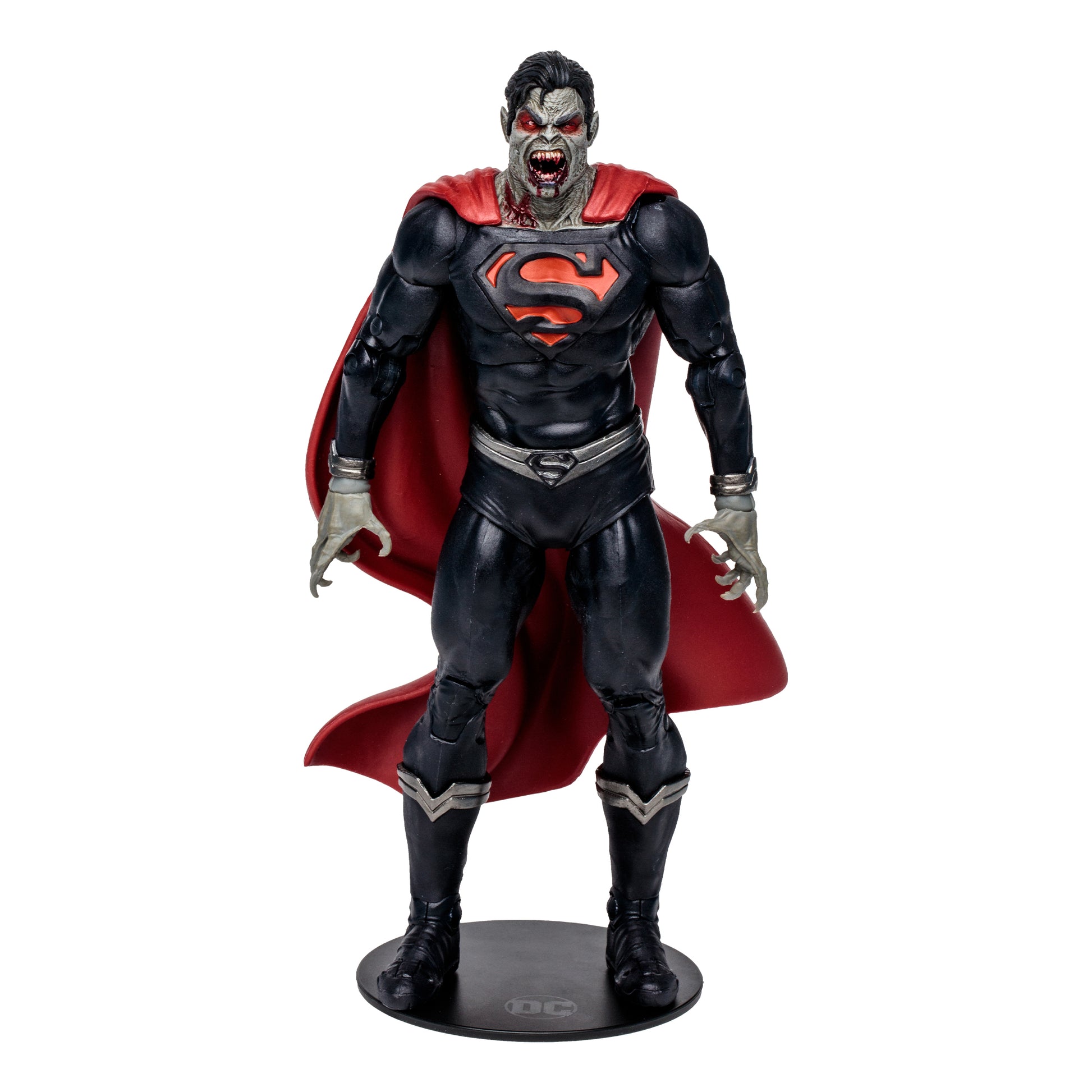 DC Multiverse Vampire Superman (DC vs.Vampires) Gold Label 7-Inch Action Figure front pose - Heretoserveyou