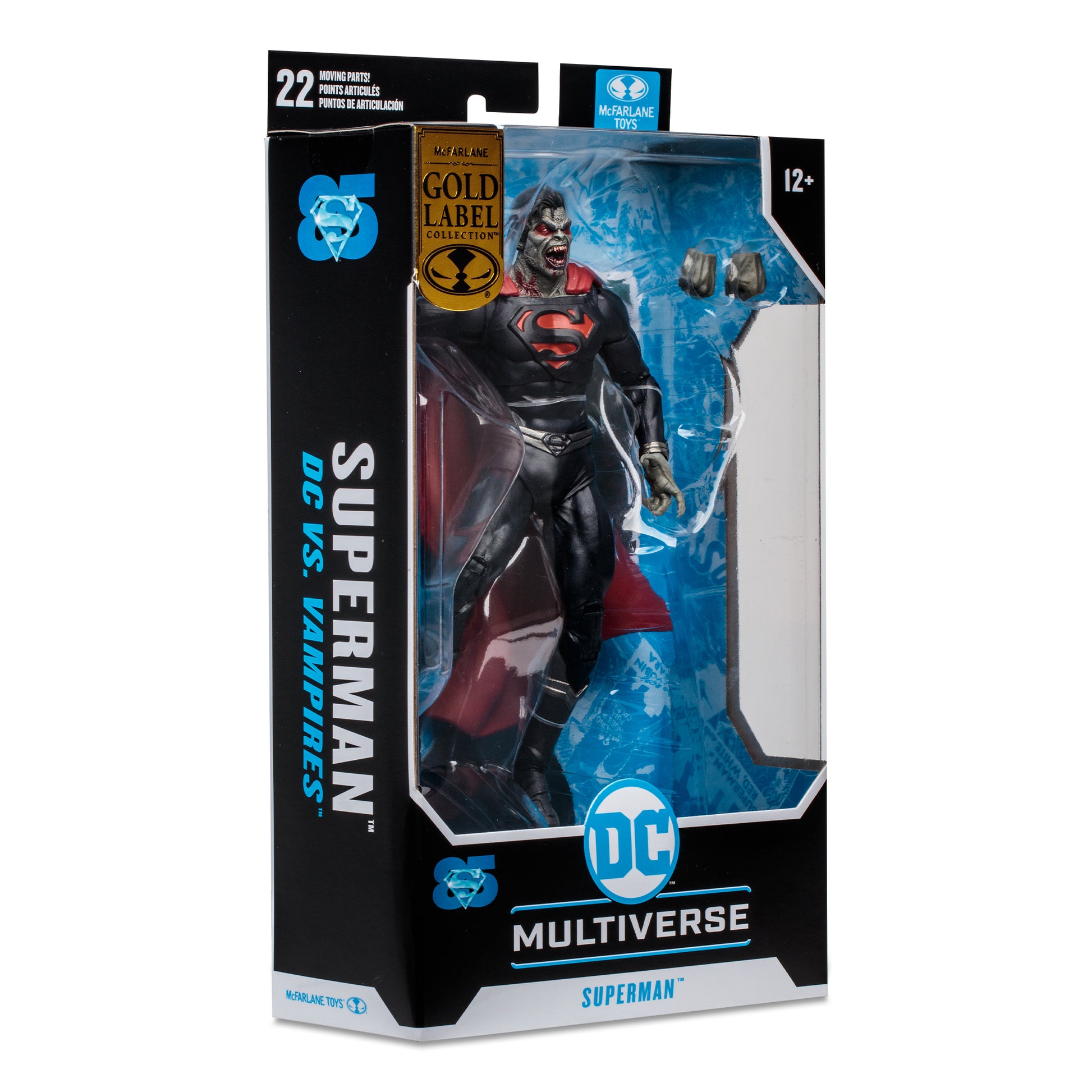 DC Multiverse Vampire Superman (DC vs.Vampires) Gold Label 7-Inch Action Figure - Heretoserveyou