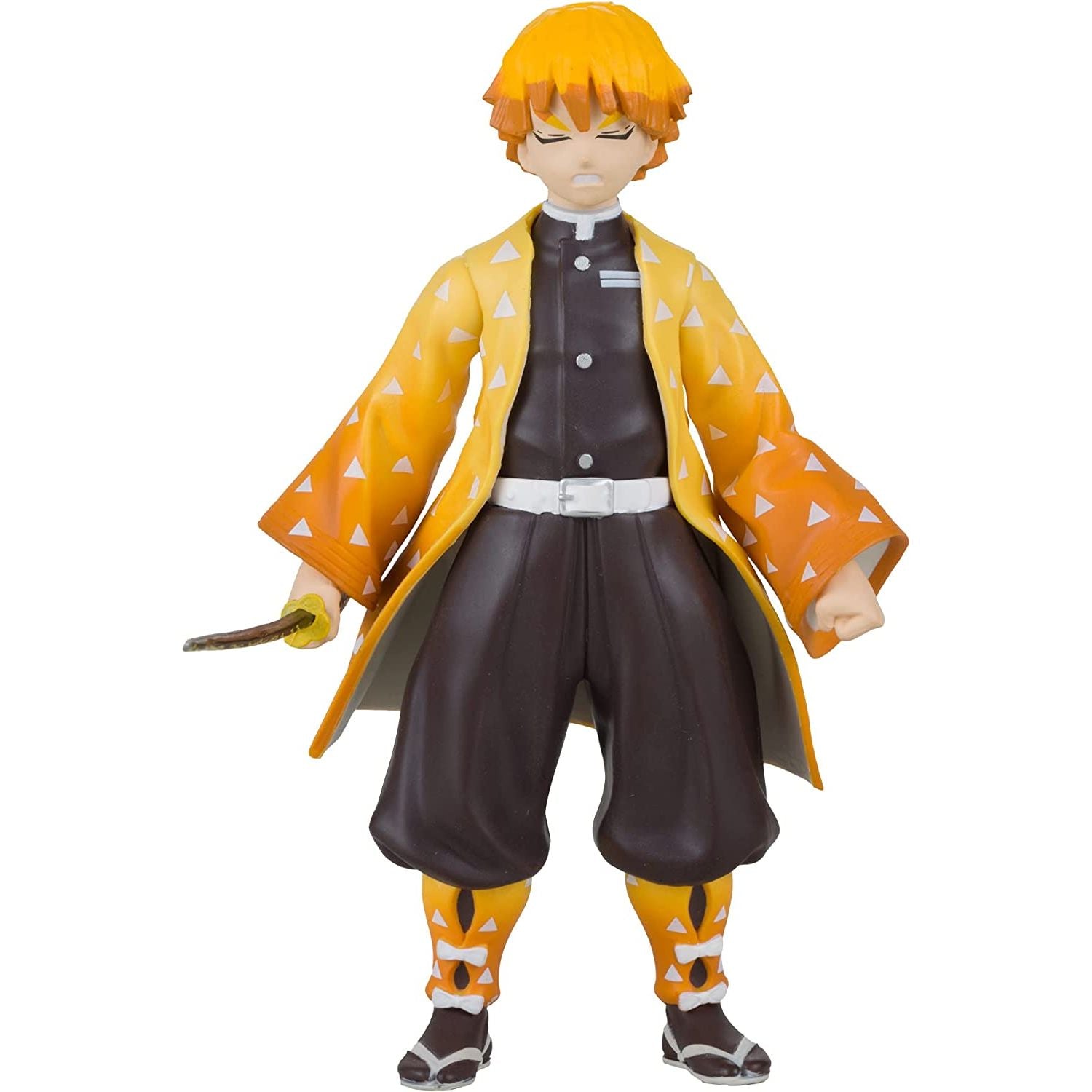  Demon Slayer Deluxe Zenitsu Thunder Breathing First Form 5-Inch Scale Action Figure