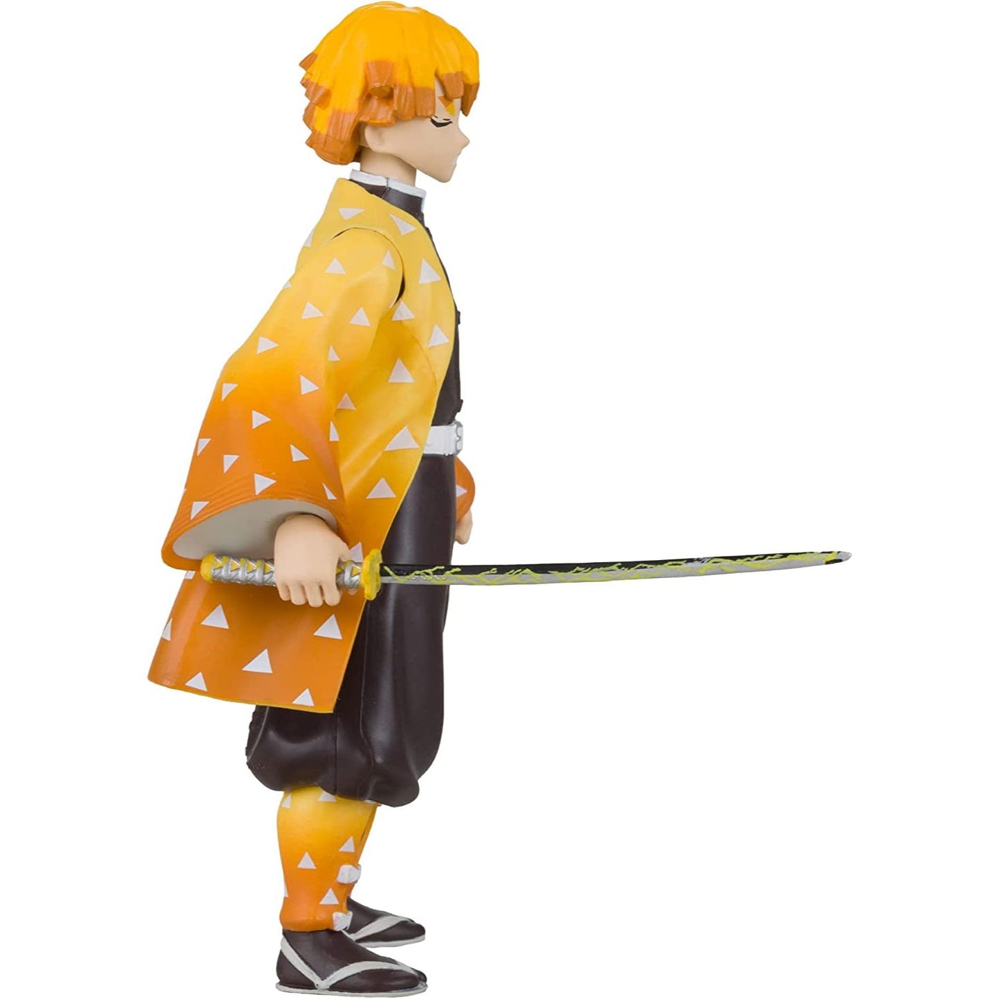  Demon Slayer Deluxe Zenitsu Thunder Breathing First Form 5-Inch Scale Action Figure