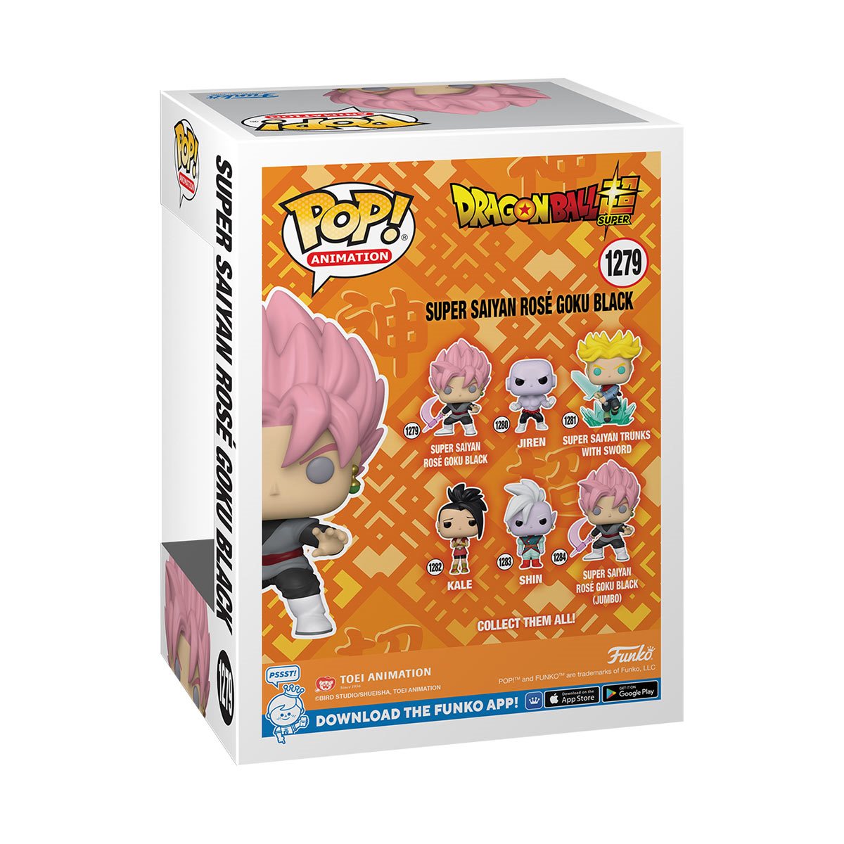 Dragon Ball Super Saiyan Rose Goku Black Glow-in-the-Dark Pop!