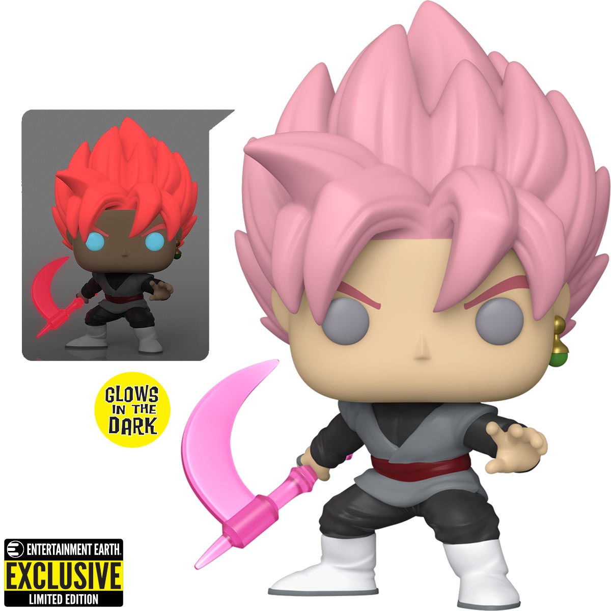 Dragon Ball Super Saiyan Rose Goku Black Glow-in-the-Dark Pop!