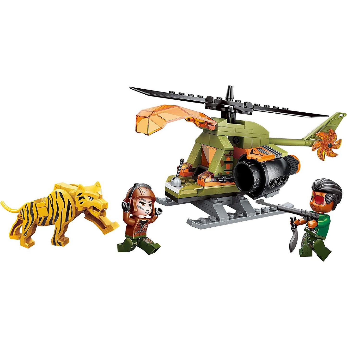 Dragon Blok - Helicopter Chase - Police Jungle Patrol