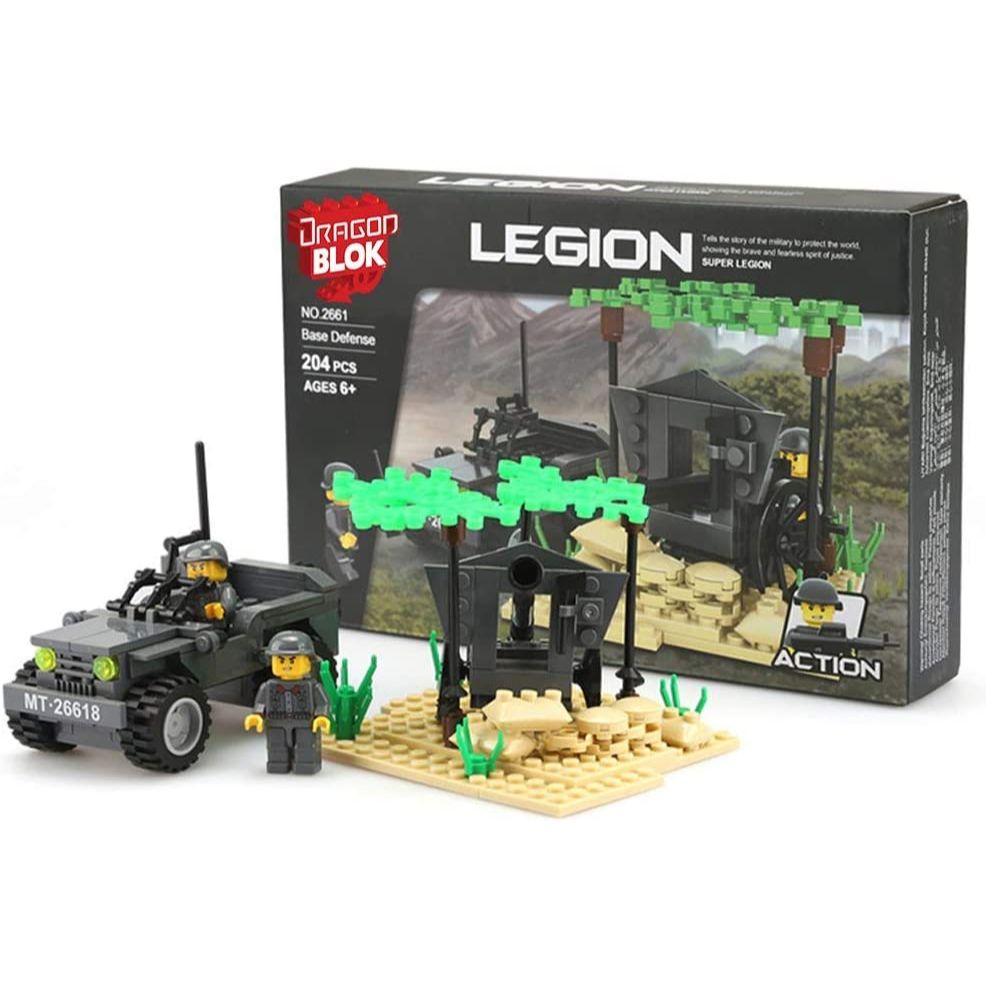 Dragon Blok - Legion - Base Defense Building Set - 204 Pieces