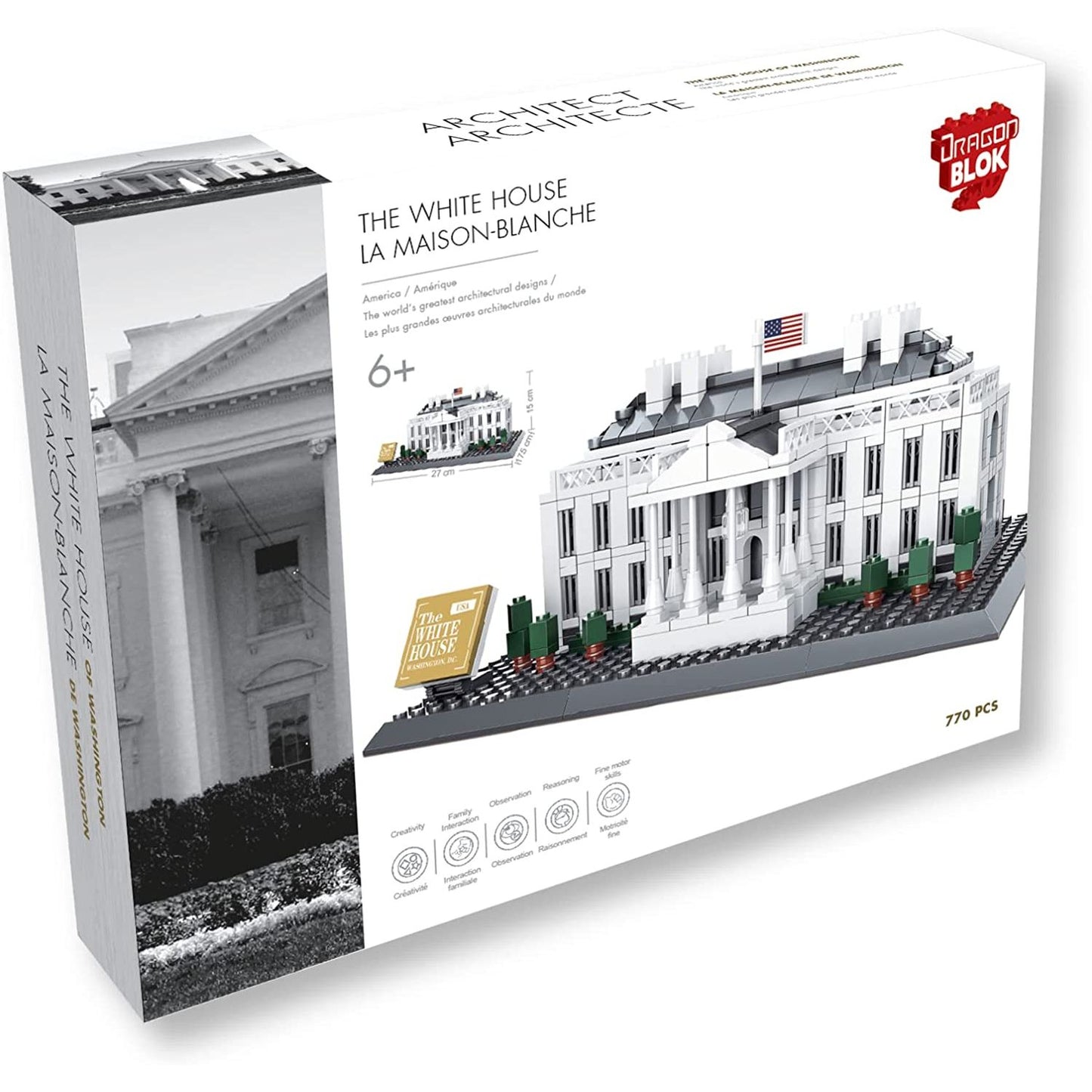 Dragon Blok Architect - The White House -770 pcs