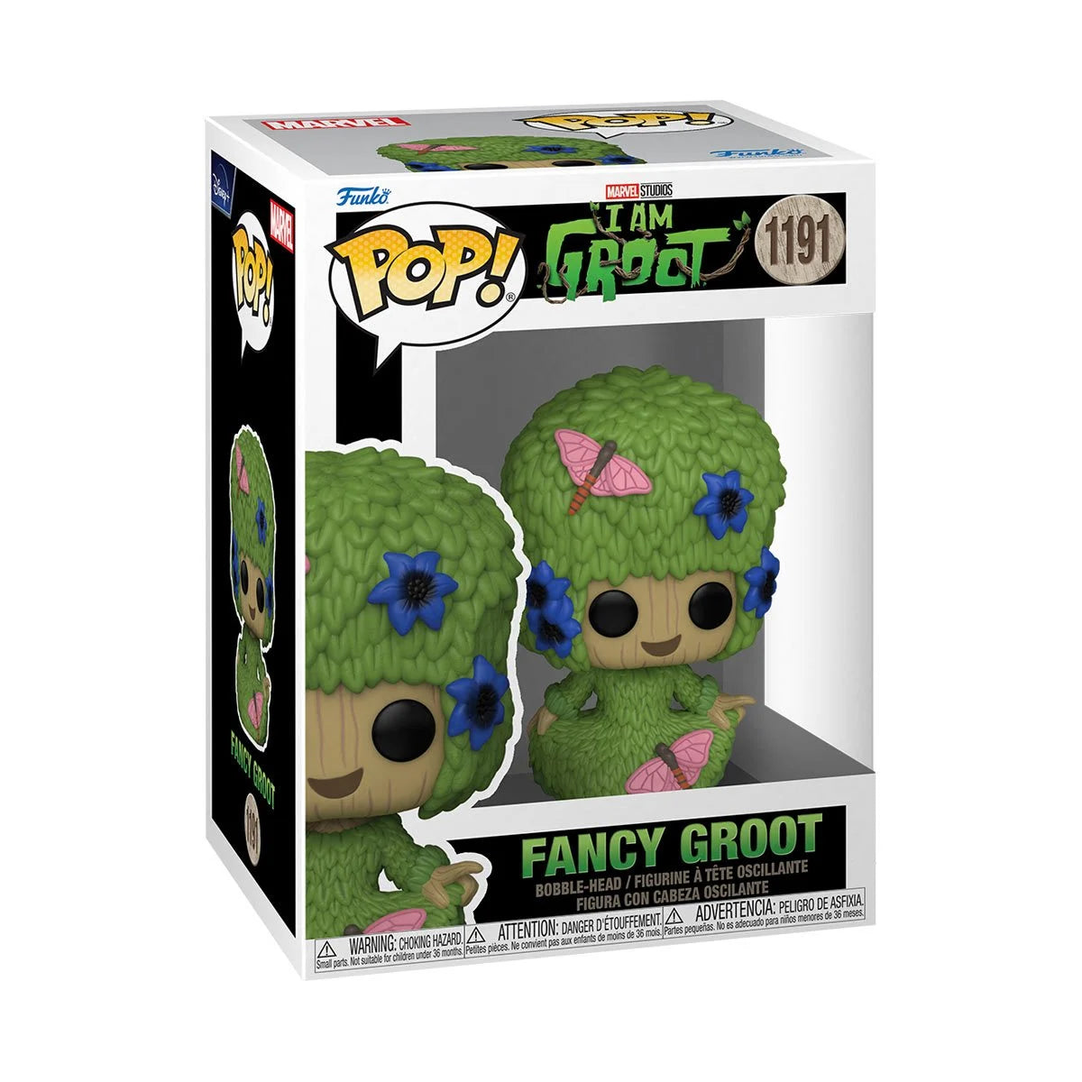 Funko Pop! I Am Groot Fancy Groot Pop! Vinyl Figure