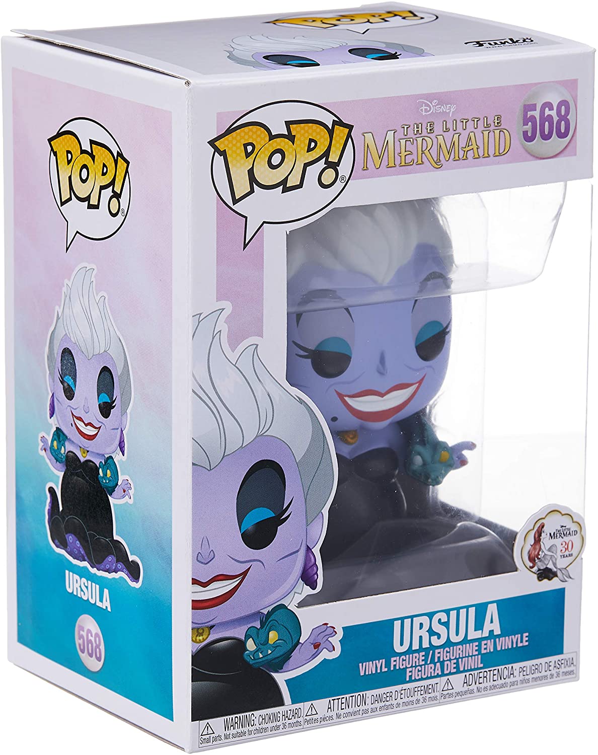 Funko Pop! Disney: Little Mermaid - Ursula with Eels - Funko pop Heretoserveyou