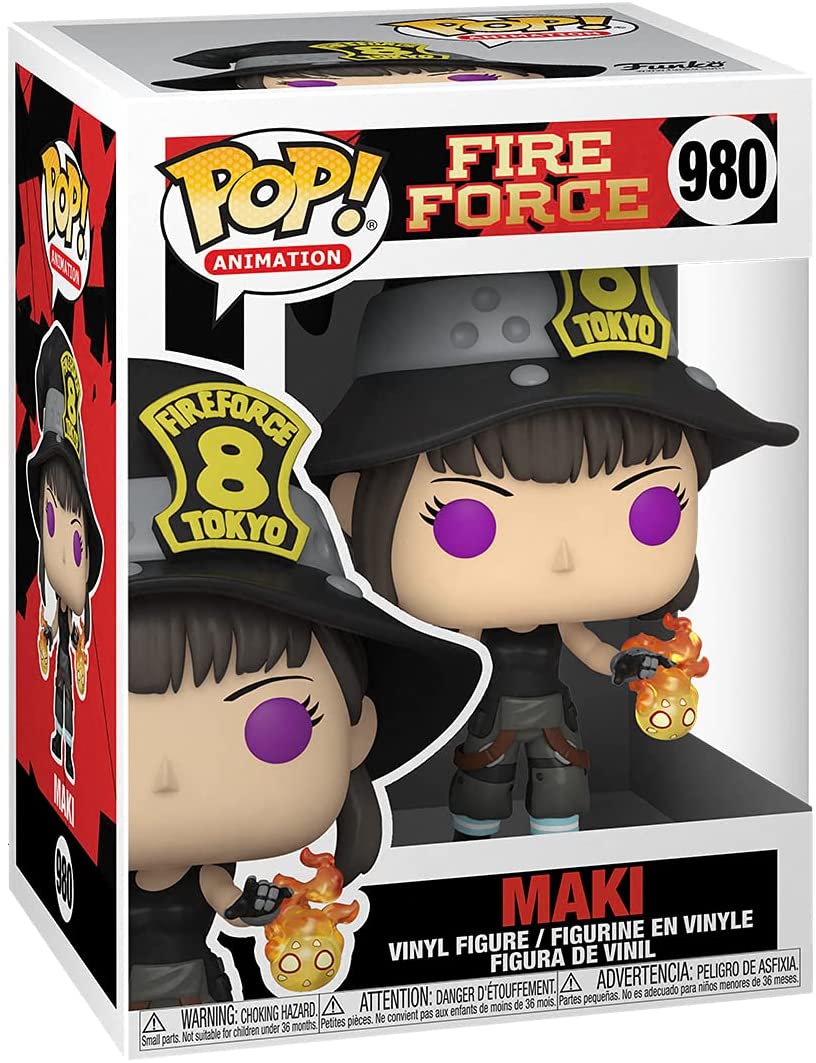 Funko Pop! Animation: Fire Force - Maki - Funko pop Heretoserveyou