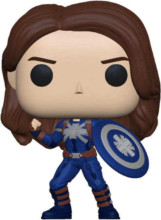(Damged Box) Funko Pop! Marvel: What If? - Captain Carter, Stealth Suit - Funko pop Heretoserveyou