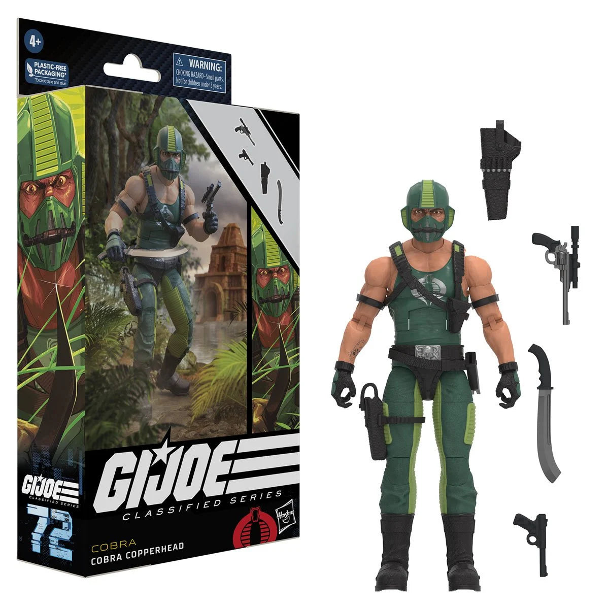 G.I. Joe Classified Series 6-Inch Copperhead Action Figure Toy - Heretoserveyou