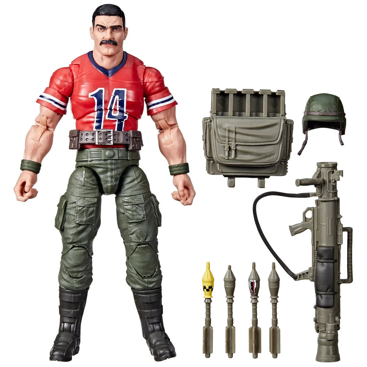 G.I. Joe Classified Series 6-Inch David L. Bazooka Katzenbogen Action Figure Toy