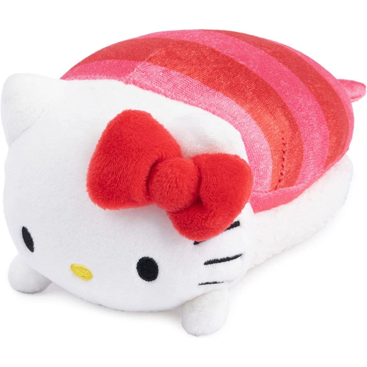 Sanrio Hello Kitty Sashimi Plush, Premium Stuffed Animal for Ages 1 and Up, Red/White, 6”