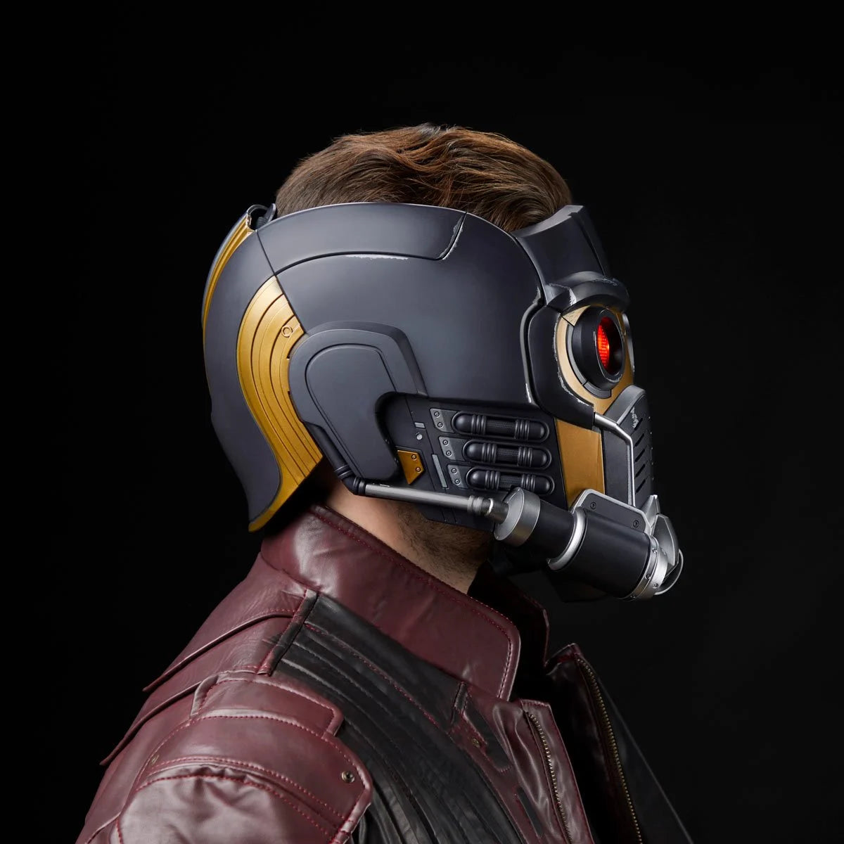 Marvel Legends Series Star-Lord Premium Electronic Roleplay Helmet with Light and Sound FX, Guardians of The Galaxy Adult Roleplay Gear - Heretoserveyou
