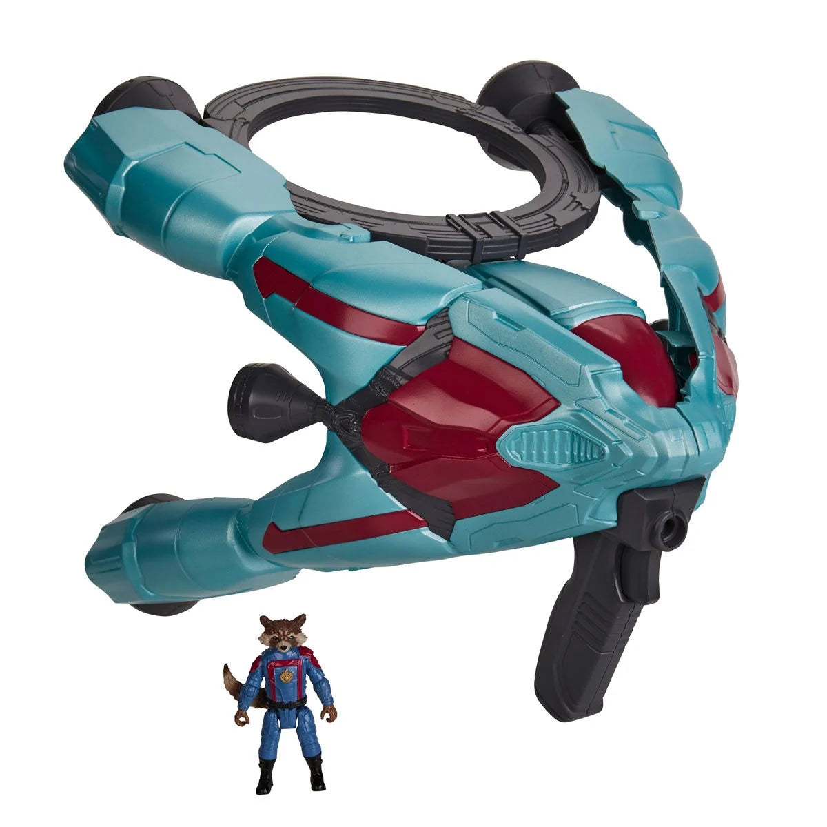 Marvel Guardians of The Galaxy Vol. 3 Galactic Spaceship, Marvel’s Rocket Action Figure with Vehicle and Blaster - Heretoserveyou