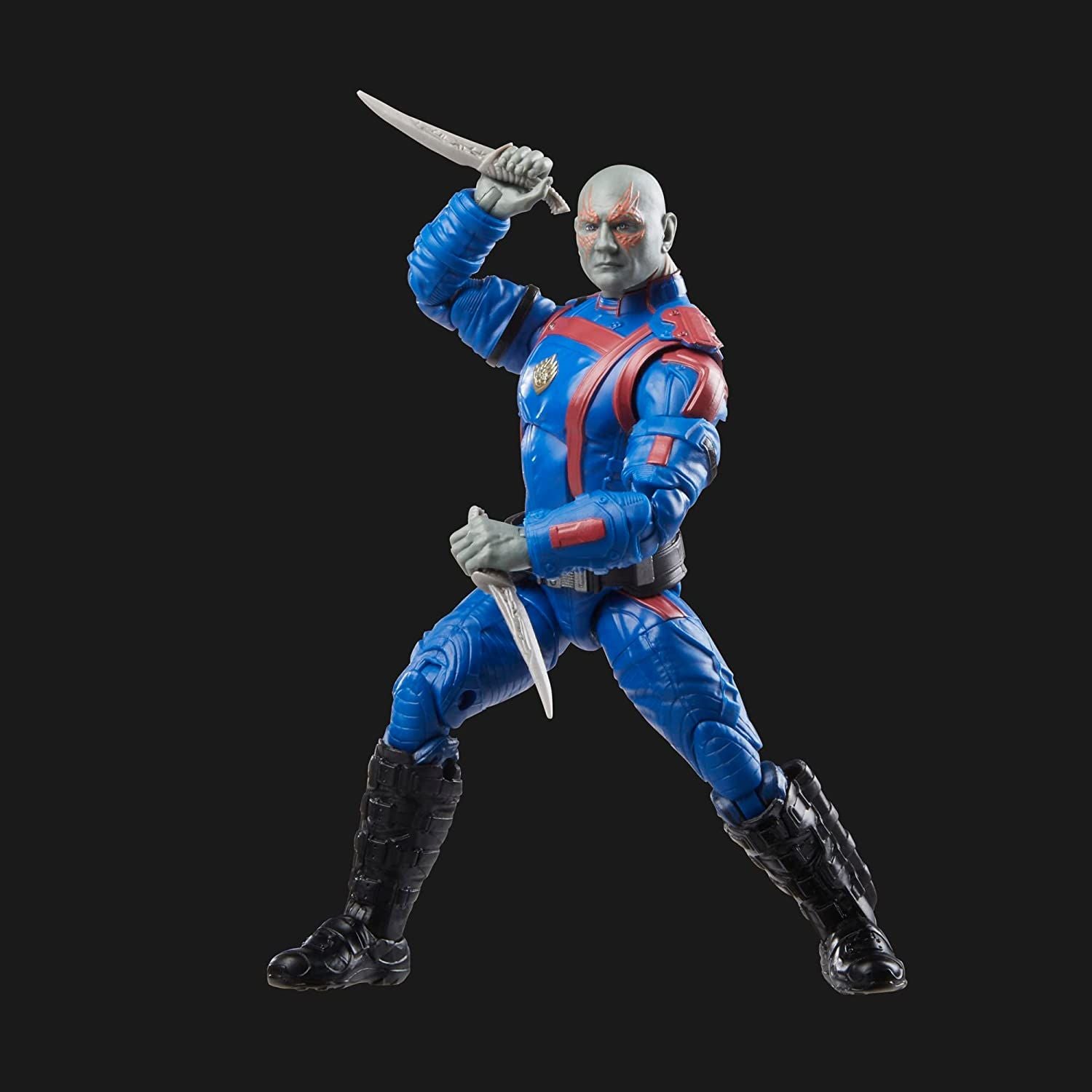 Guardians of the Galaxy Vol. 3 Marvel Legends Drax 6-Inch Action Figure Toy - HERETOSERVEYOU