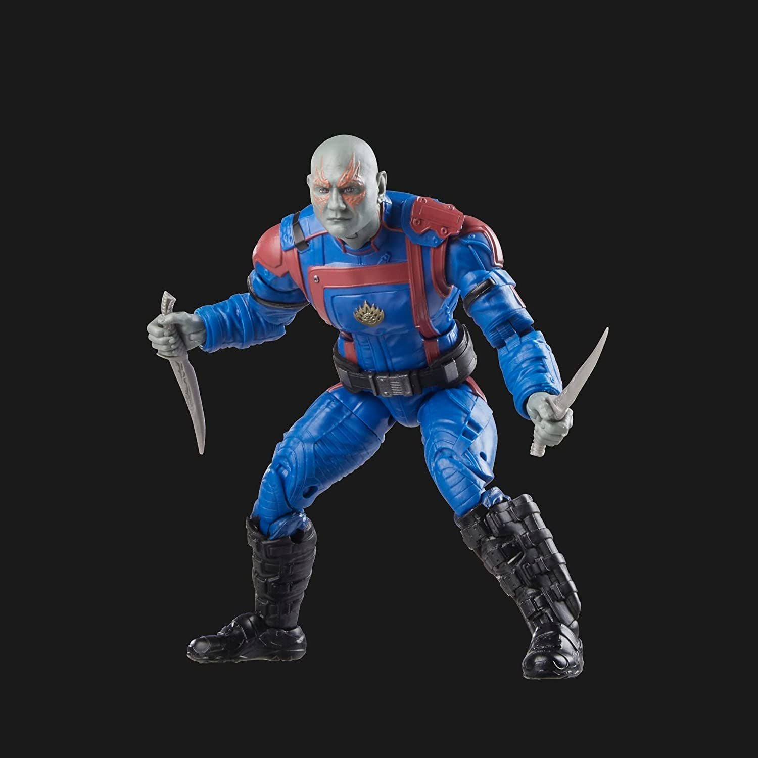 Guardians of the Galaxy Vol. 3 Marvel Legends Drax 6-Inch Action Figure Toy - HERETOSERVEYOU