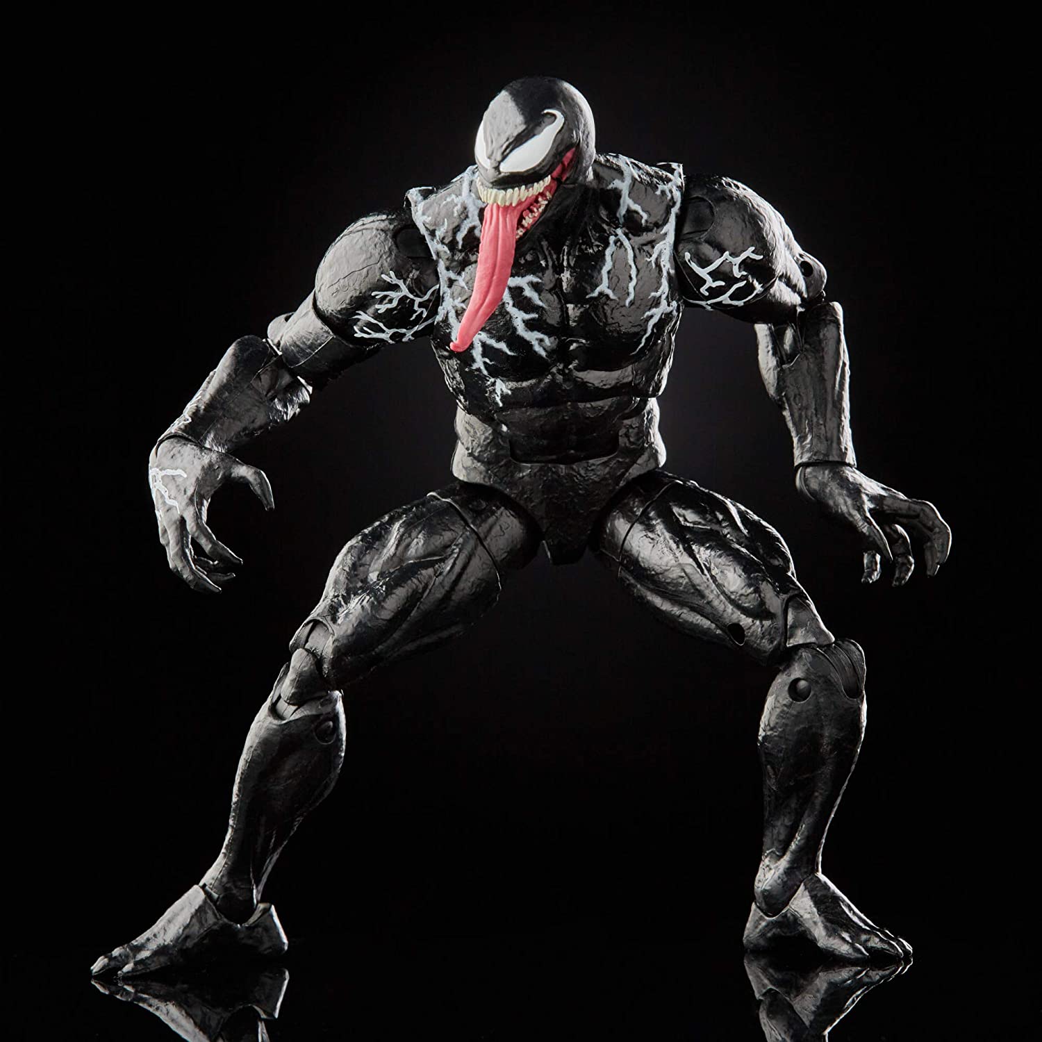 Hasbro Marvel Legends Series Venom 6-inch Collectible Action Figure Venom Toy, Premium Design and 3 Accessories - Action & Toy Figures Heretoserveyou