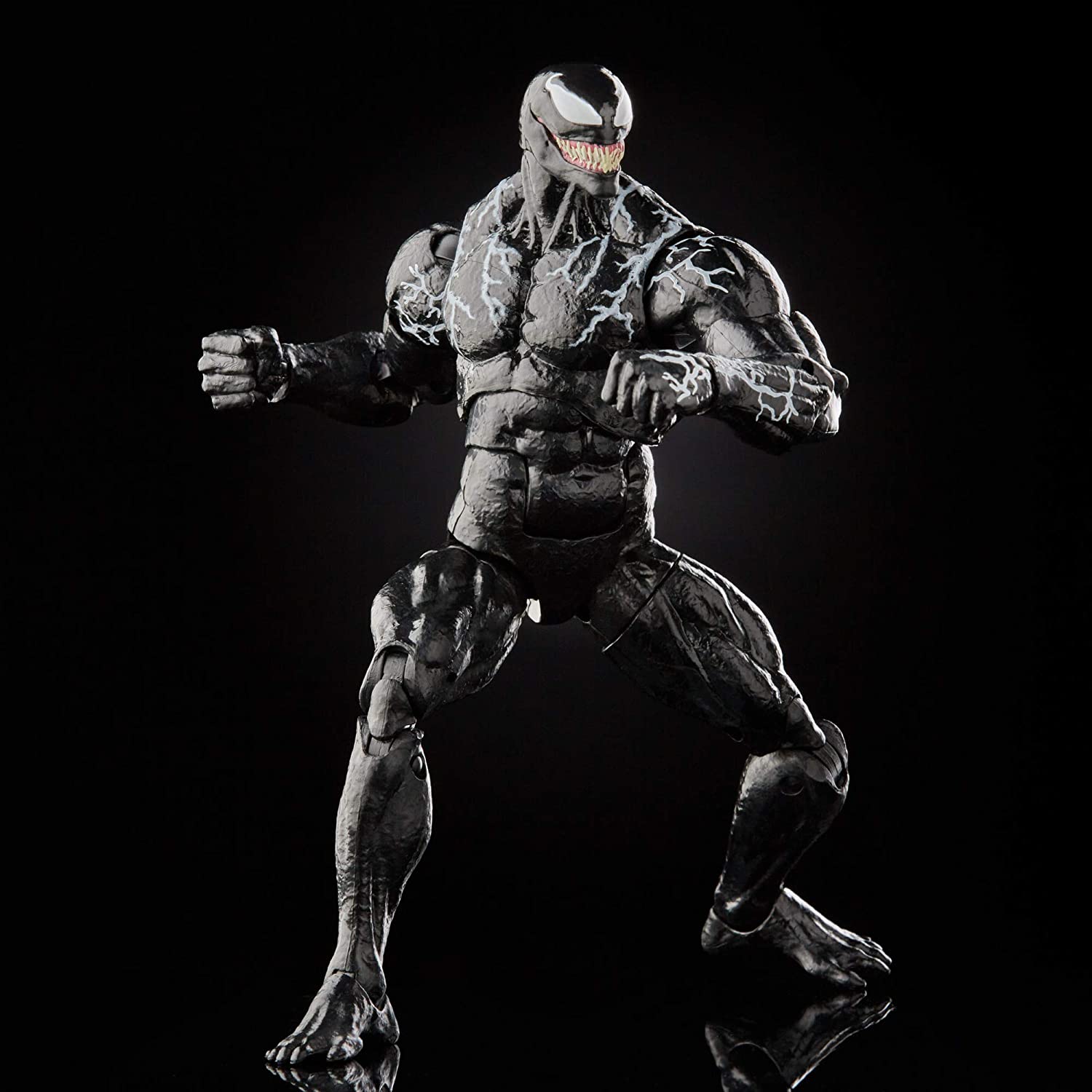 Hasbro Marvel Legends Series Venom 6-inch Collectible Action Figure Venom Toy, Premium Design and 3 Accessories - Action & Toy Figures Heretoserveyou