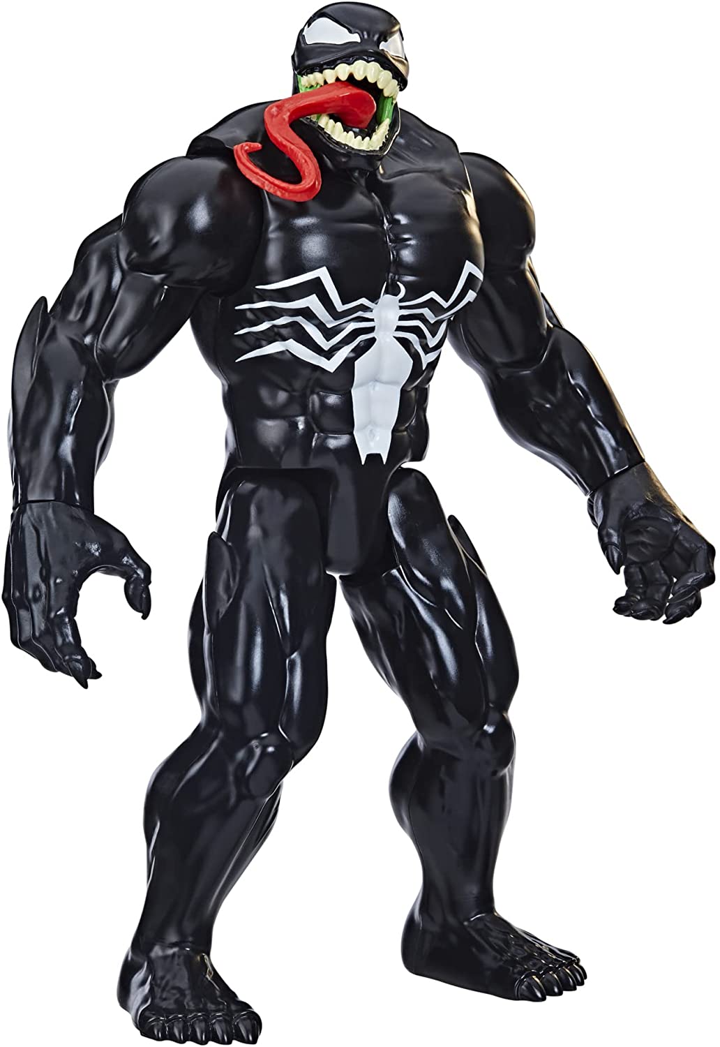 Hasbro Marvel Spider-Man Titan Hero Series Deluxe Venom Toy 12-Inch-Scale Collectible Action Figure - Action & Toy Figures Heretoserveyou