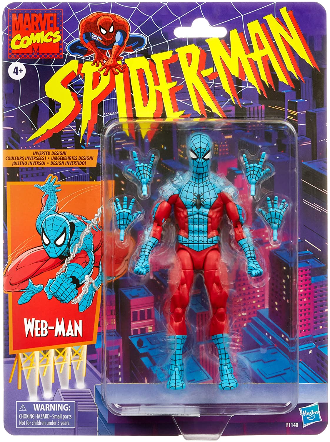 Hasbro Spider-Man Web-Man 6 Inch Legends Action Figure - Action & Toy Figures Heretoserveyou