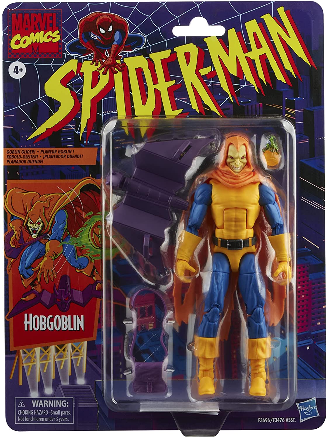 Hasbro Spider-Man Legends Comics Retro Hobgoblin Bob Action Figure - Heretoserveyou