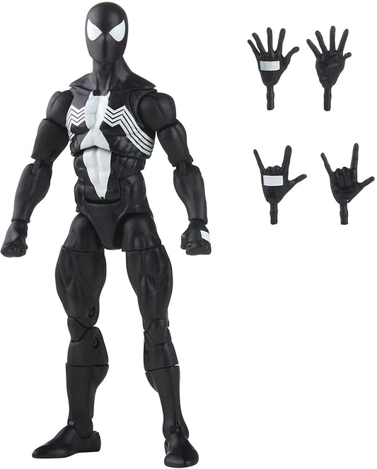 Spider-Man Retro Marvel Legends Symbiote Spider-Man 6-Inch Action Figure - Action Figure Heretoserveyou