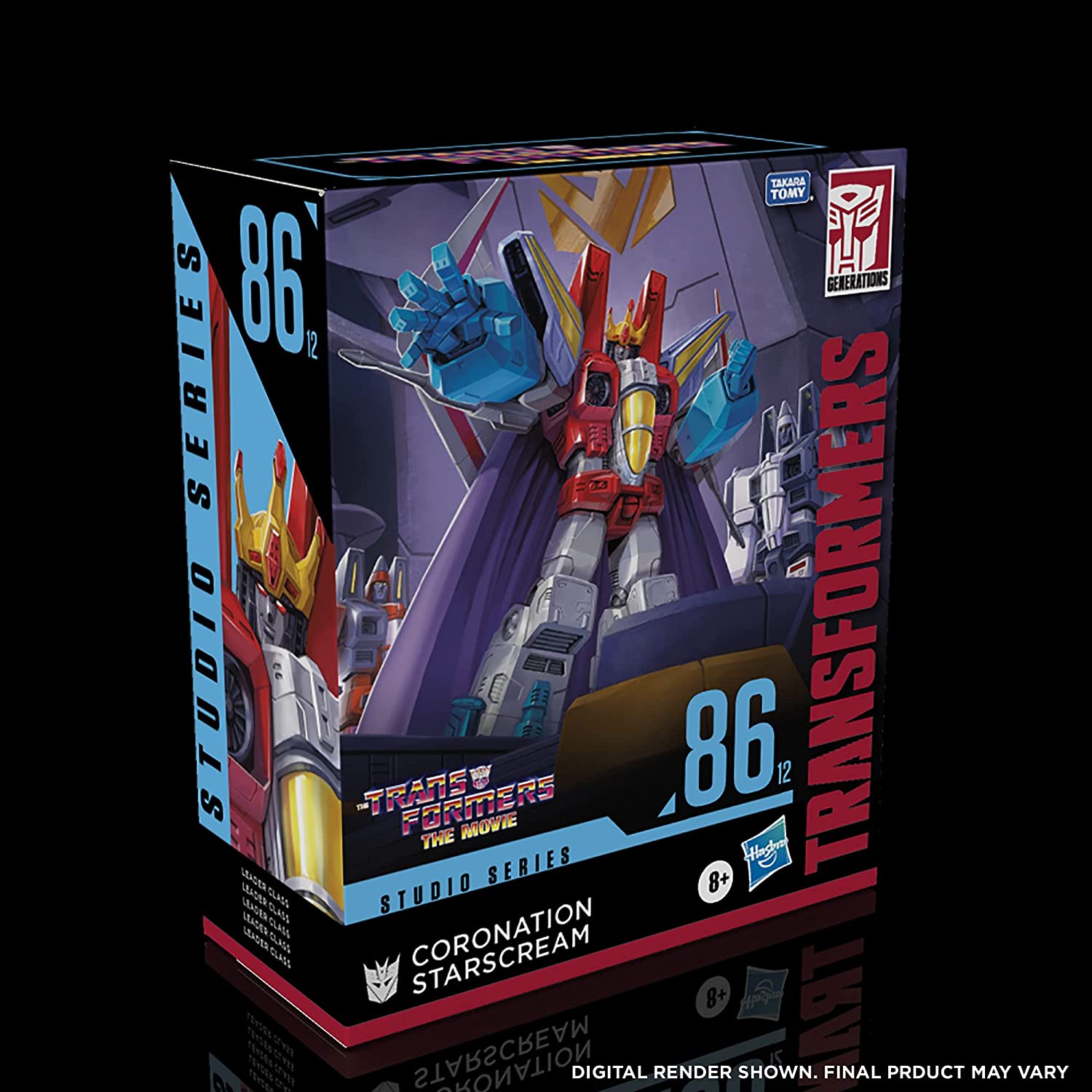 Hasbro Transformers Generations SSLDR 86 King Starscream Cape Action Figure 8.5-Inch Tall - Action & Toy Figures Heretoserveyou