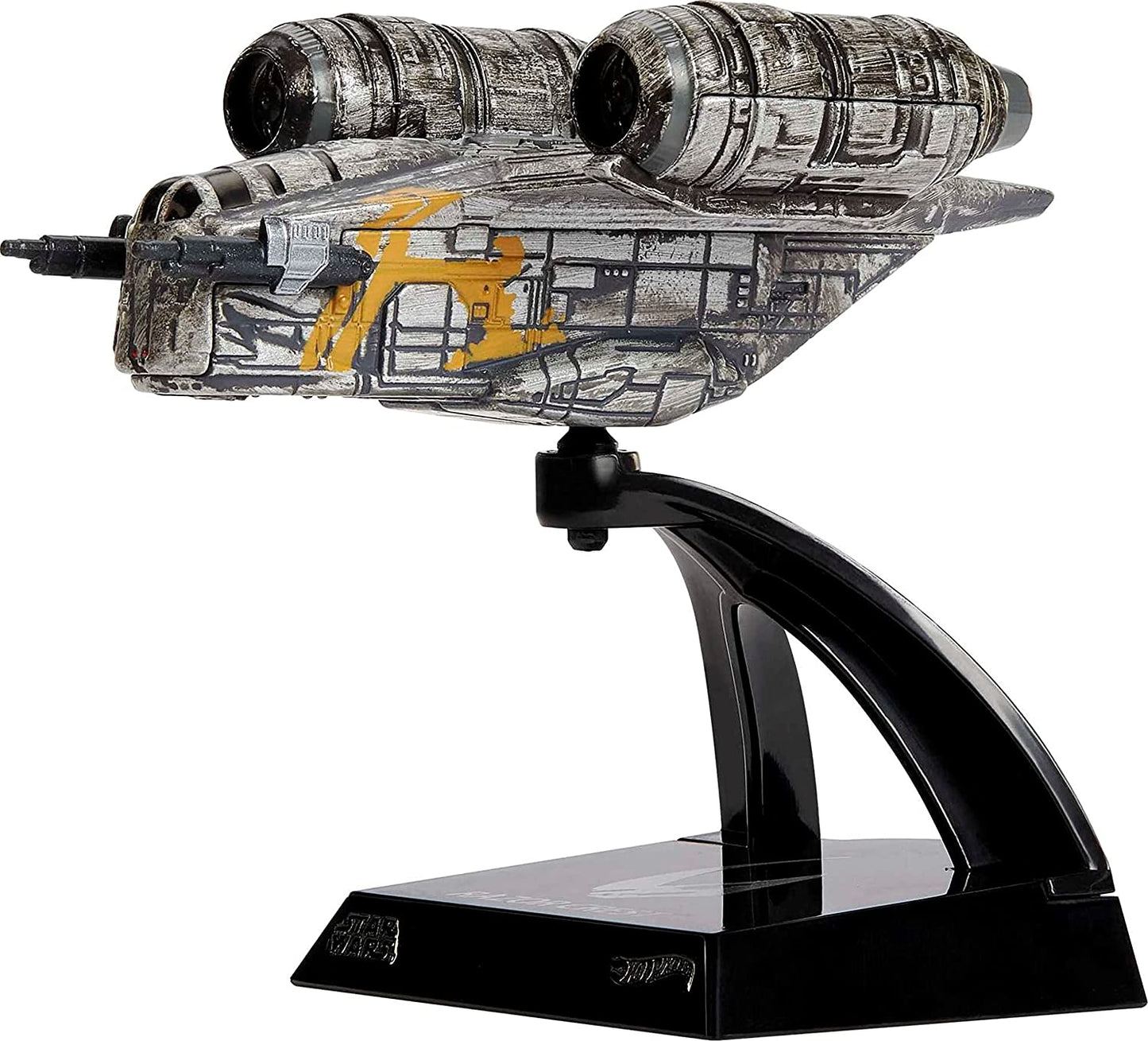 Hot Wheels Star Wars Starships Select, Premium Replica of Razor Crest, Moveable Parts, Premium Stand