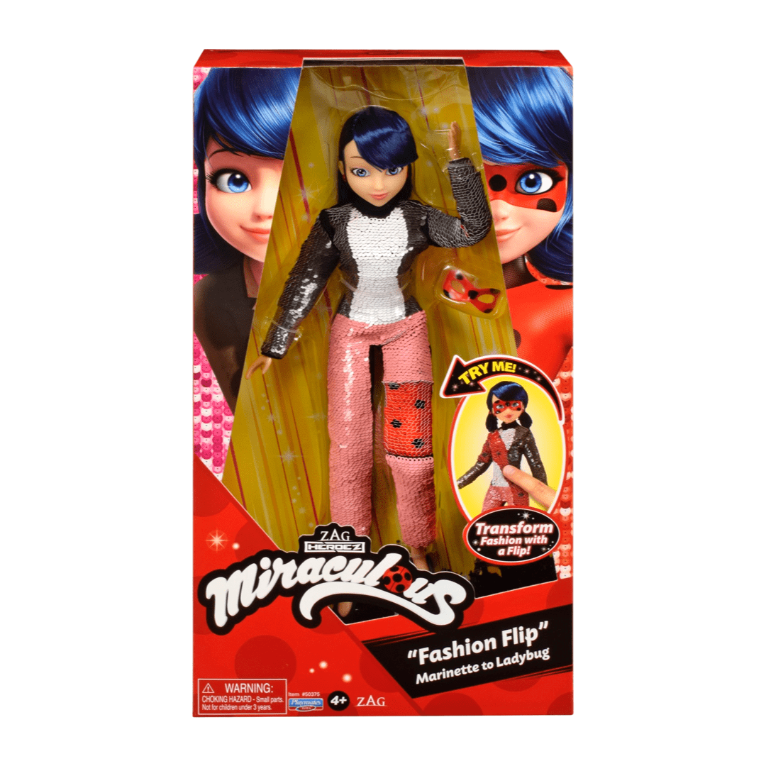 Miraculous Fashion Flip Marinette/Ladybug Doll