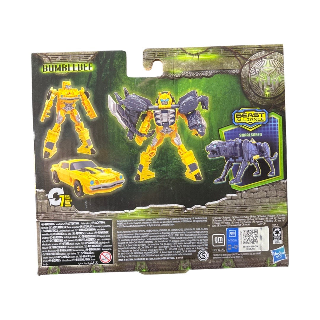 Transformers Rise of The Beasts - 2-Pack Combiner Bumblebee Action Figure Toy