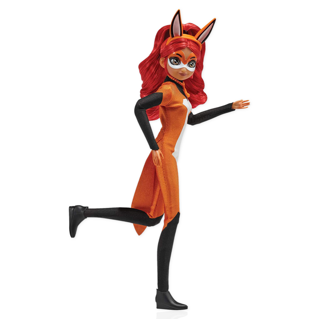 Miraculous Rena Rouge Doll 10.5" Fashion Doll with Accessories and Trixx Kwami by Playmates Toys - Dolls Heretoserveyou