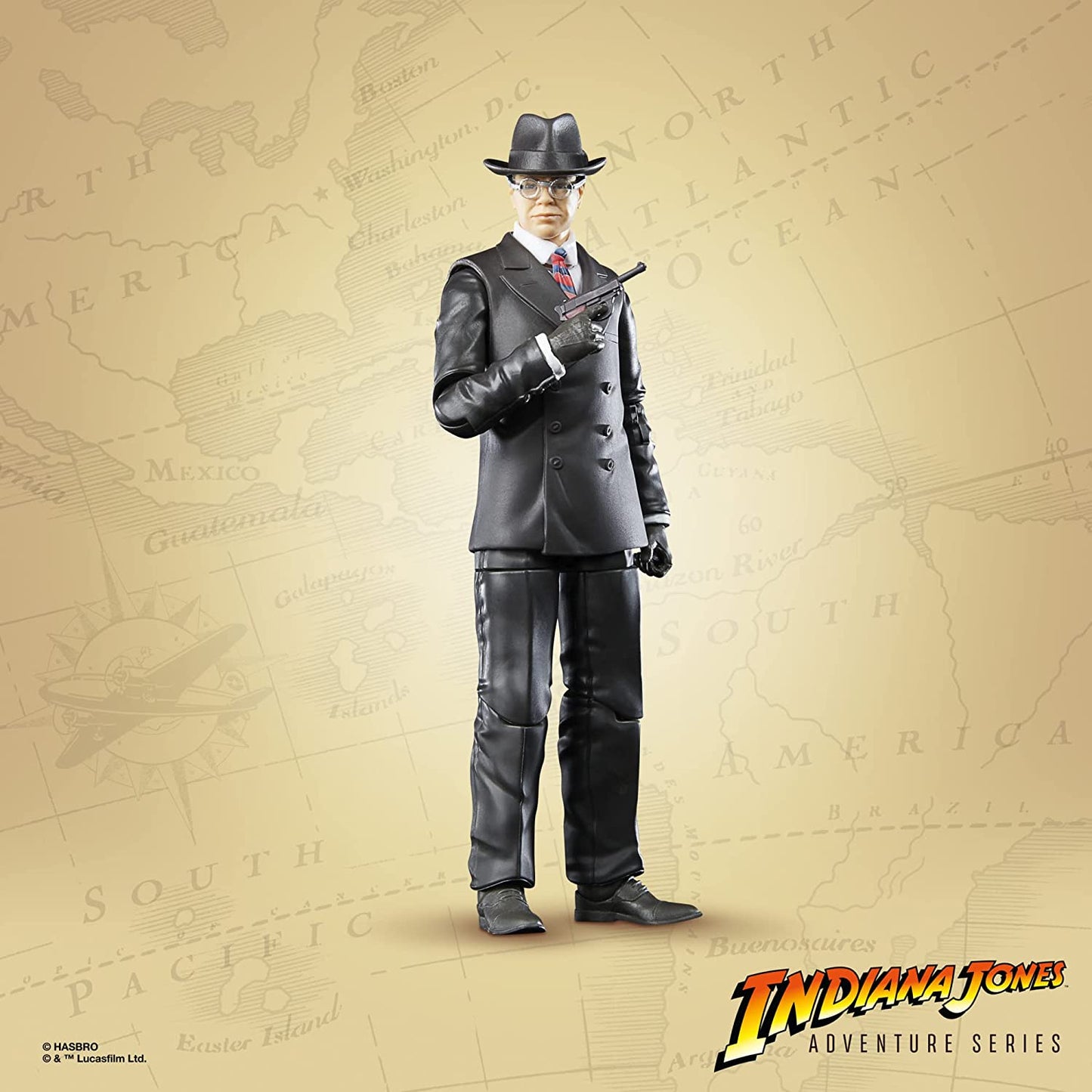 Indiana Jones Adventure Series Raiders of the Lost Ark Arnold Toht 6-inch Action Figure