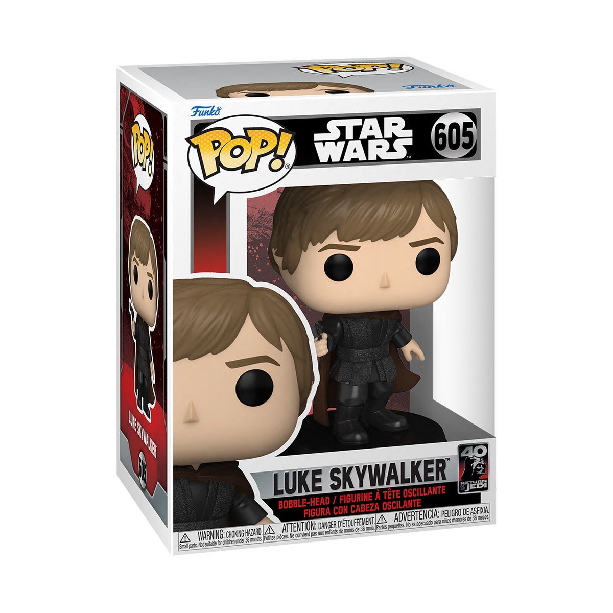 Star Wars: Return of the Jedi 40th Anniversary Luke Skywalker Pop! Vinyl Figure