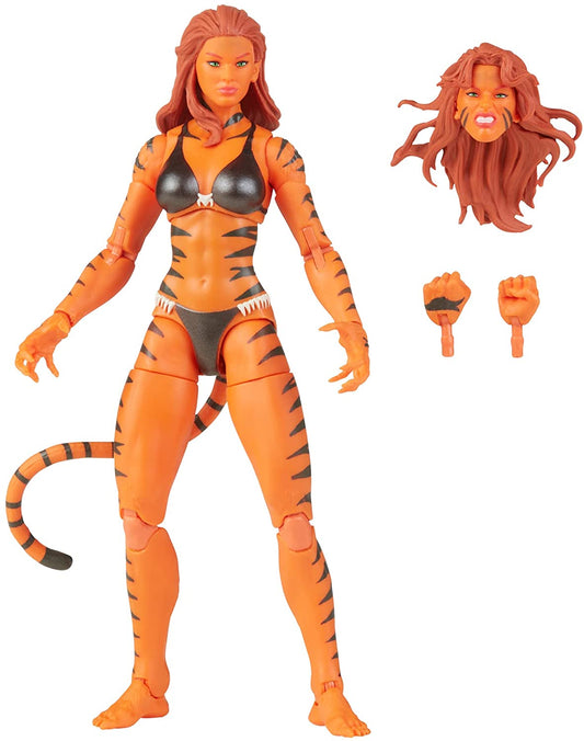 Marvel Legends Series Avengers 6-inch Scale Marvel’s Tigra Figure and 3 Accessories, for Kids Age 4 and Up - Action & Toy Figures Heretoserveyou
