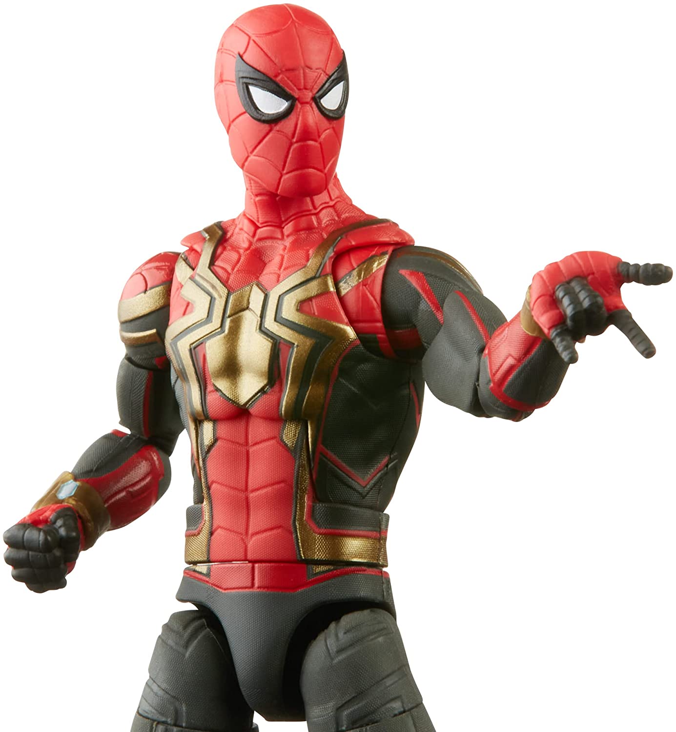 Marvel Legends Series Integrated Suit Spider-Man 6-inch Collectible Action Figure Toy, 2 Accessories - Action & Toy Figures Heretoserveyou