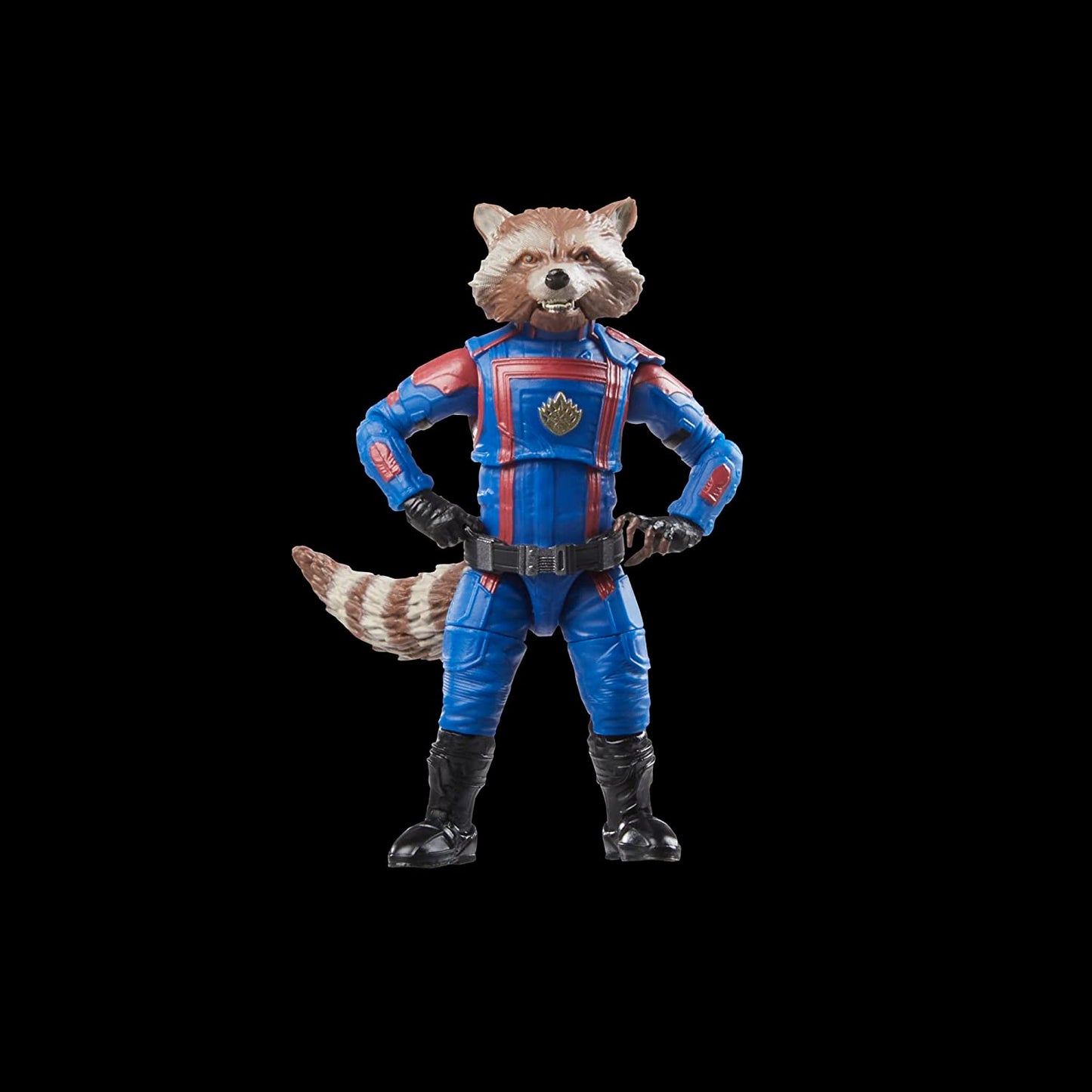 Guardians of The Galaxy Vol. 3 Marvel Legends Rocket 6-Inch Action Figure Toy Standing pose - Heretoserveyou