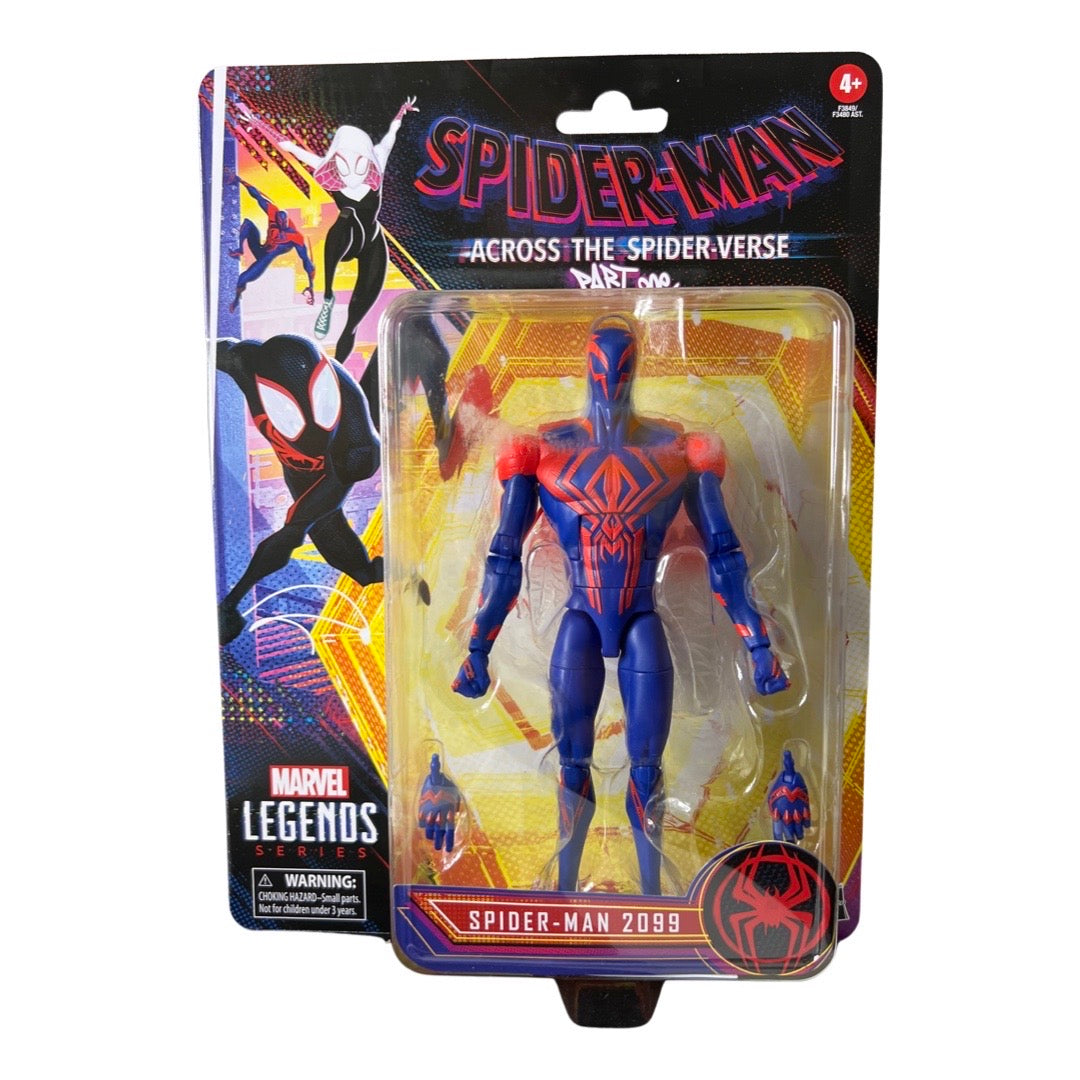 Marvel Legends Spider-Man Across The Spider-Verse Spider-Man 2099 Action Figure Toy - Heretoserveyou