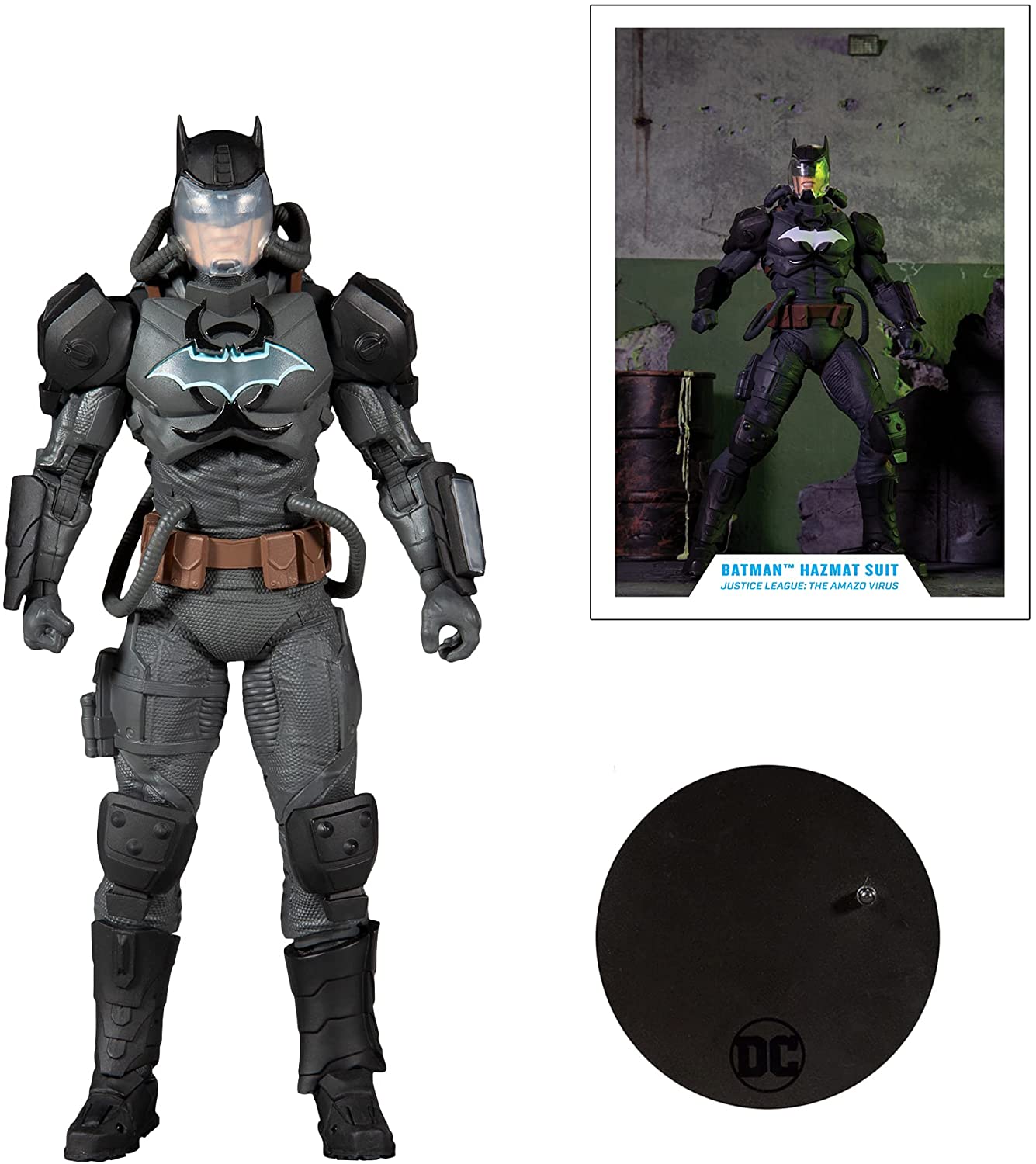 DC Multiverse Batman Hazmat Suit 7 Inch Action Figure - Action & Toy Figures Heretoserveyou
