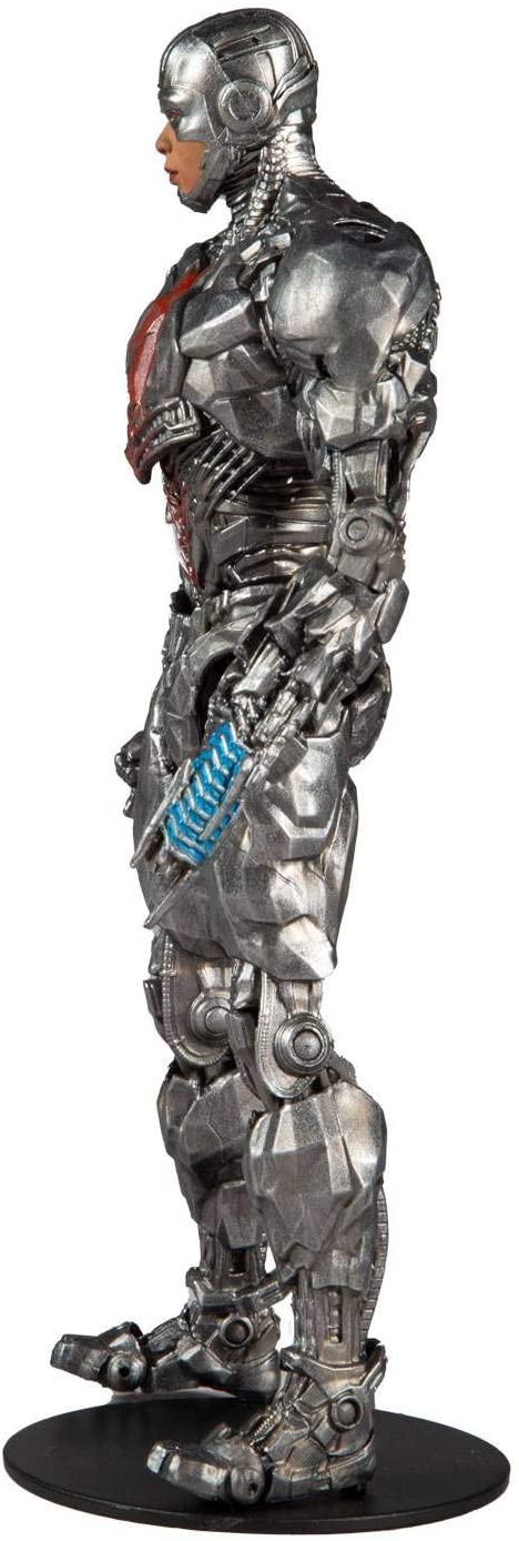 McFarlane Toys - DC Multiverse - Justice League Movie - Cyborg 7" Action Figure - Action Figure Heretoserveyou