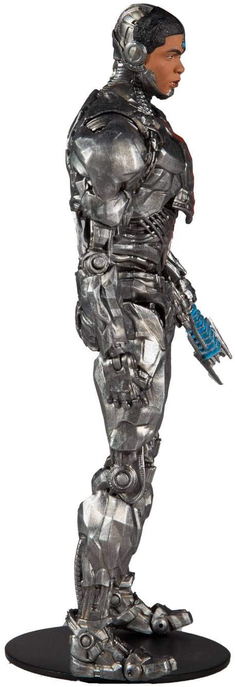 McFarlane Toys - DC Multiverse - Justice League Movie - Cyborg 7" Action Figure - Action Figure Heretoserveyou