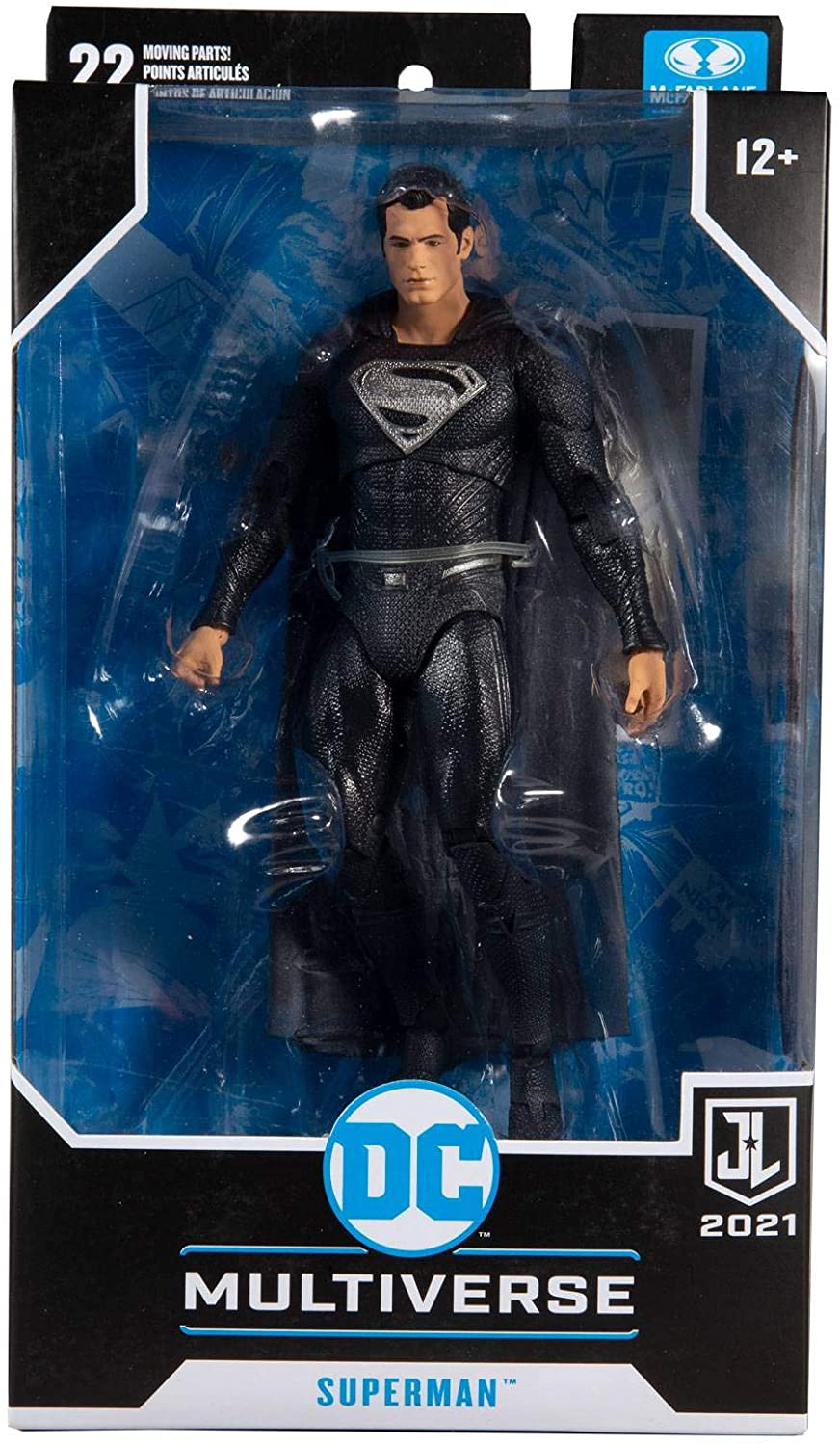 McFarlane Toys - DC Multiverse - Justice League Movie - Superman 7" Action Figure, Multicolor - Action Figure Heretoserveyou