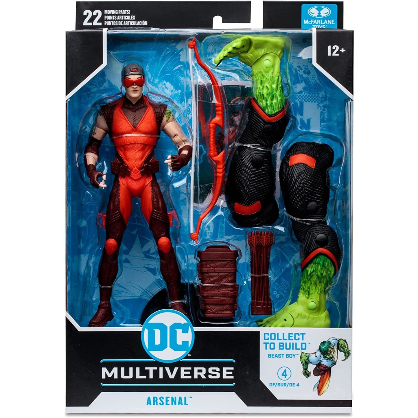 DC Multiverse Arsenal (Titans) 7in Build-A Figure Action Figure Toy - Heretoserveyou