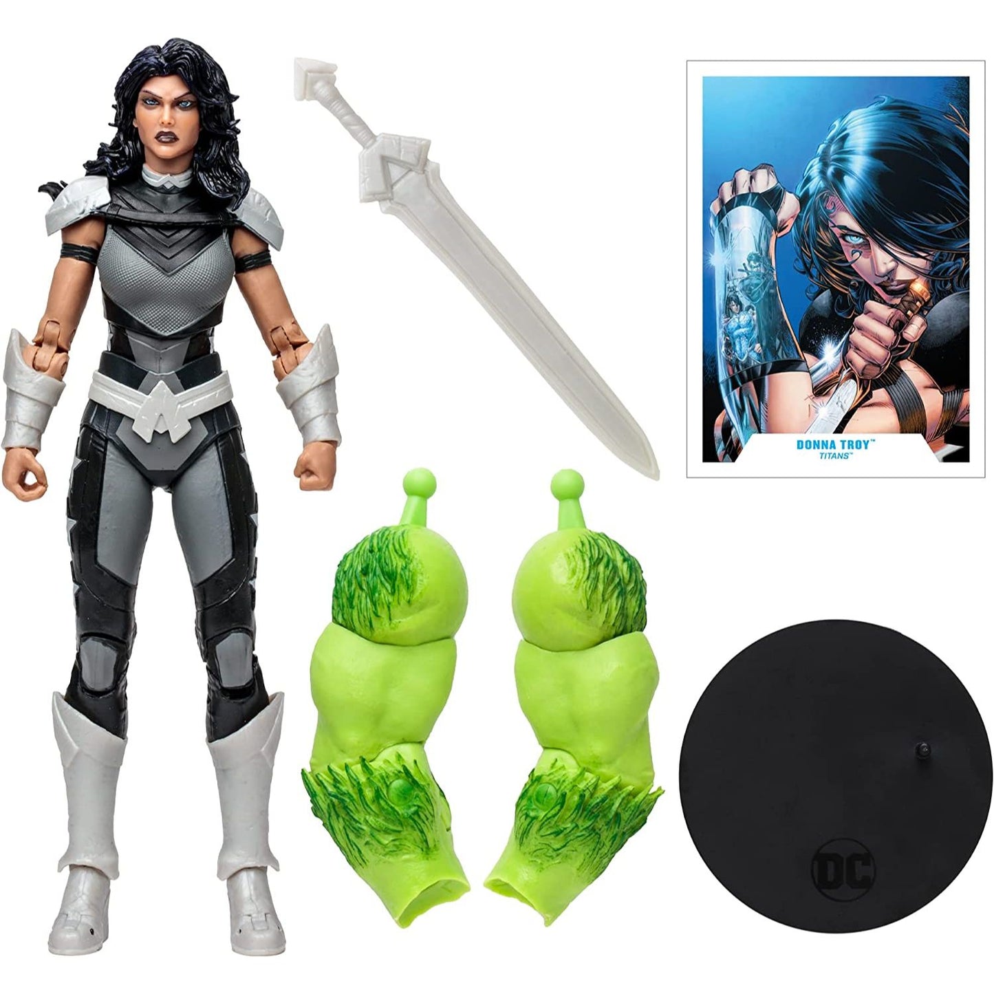 DC Multiverse Donna Troy (Titans) 7in Build-A Figure Action Figure Toy