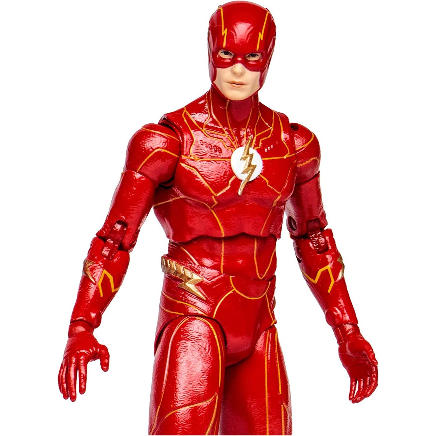 DC Multiverse - The Flash Movie - The Flash Action Figure 7INCh Toy Close up look - Heretoserveyou