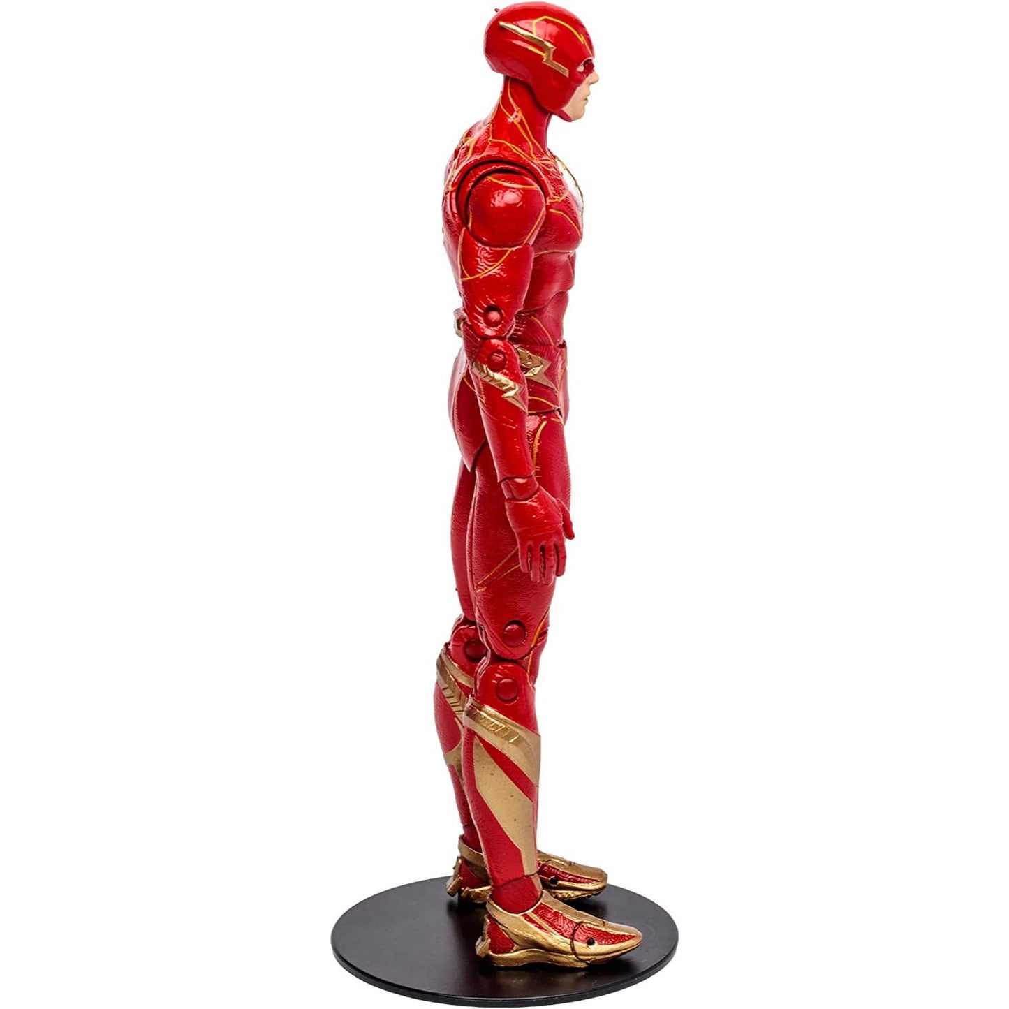 DC Multiverse - The Flash Movie - The Flash Action Figure 7INCh Toy right side Pose- Heretoserveyou