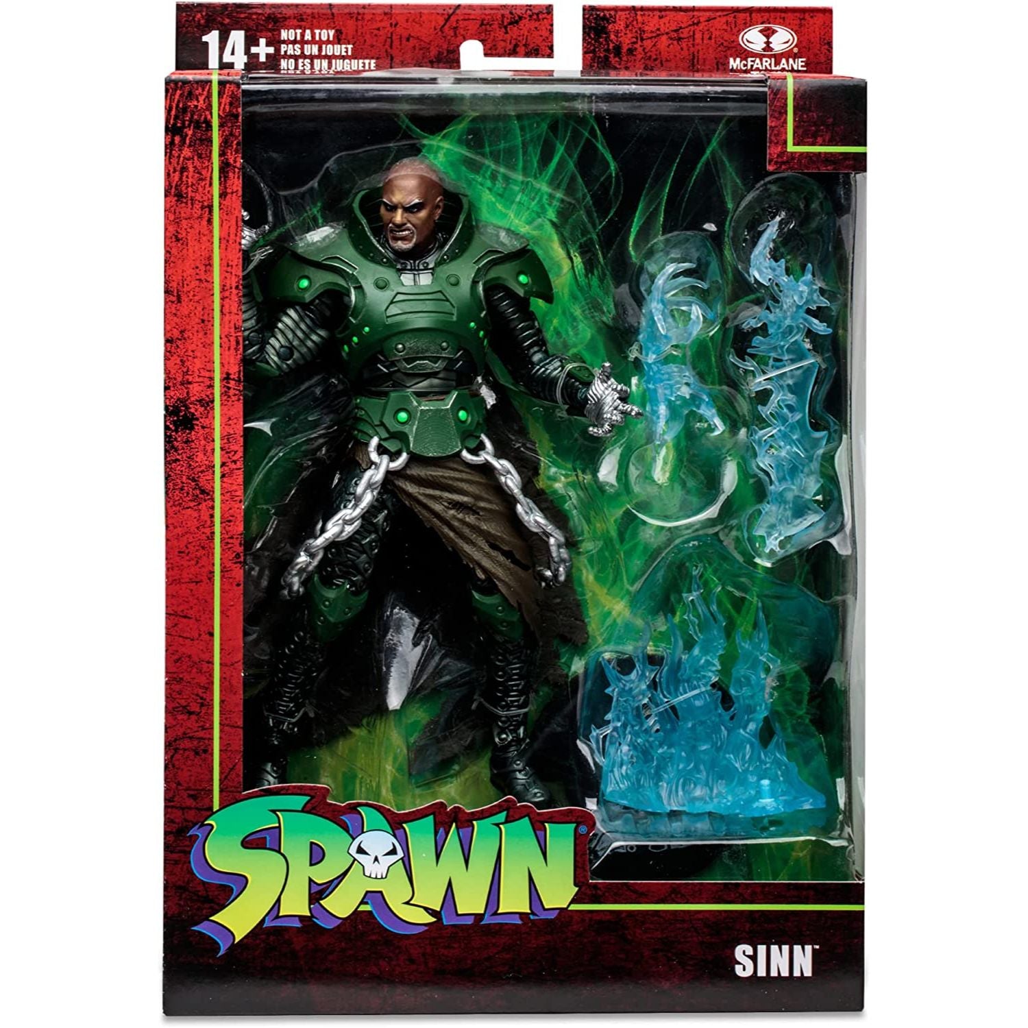 Spawn Wave 5 Sinn 7-Inch Scale Action Figure - Heretoserveyou