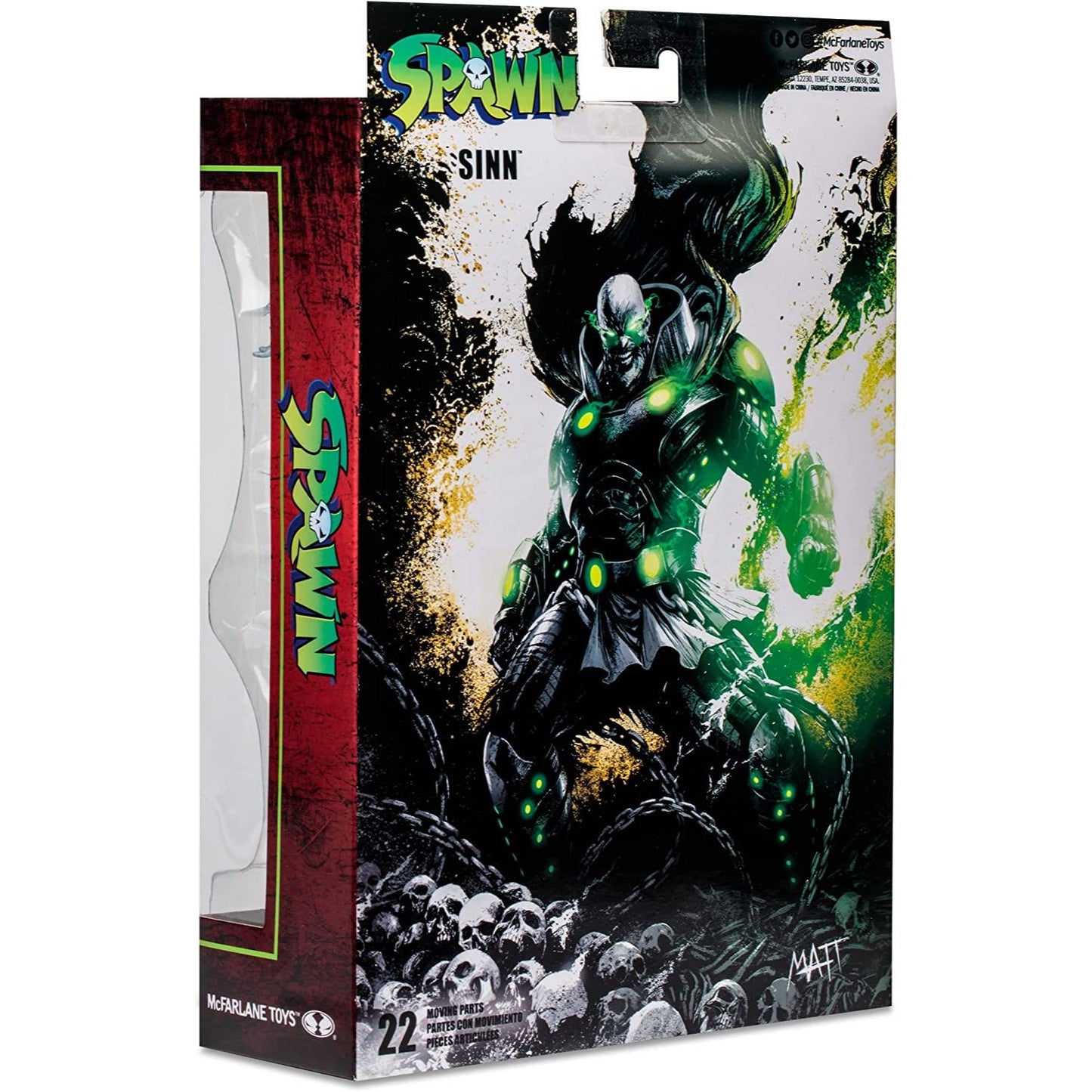 Spawn Wave 5 Sinn 7-Inch Scale Action Figure - Heretoserveyou